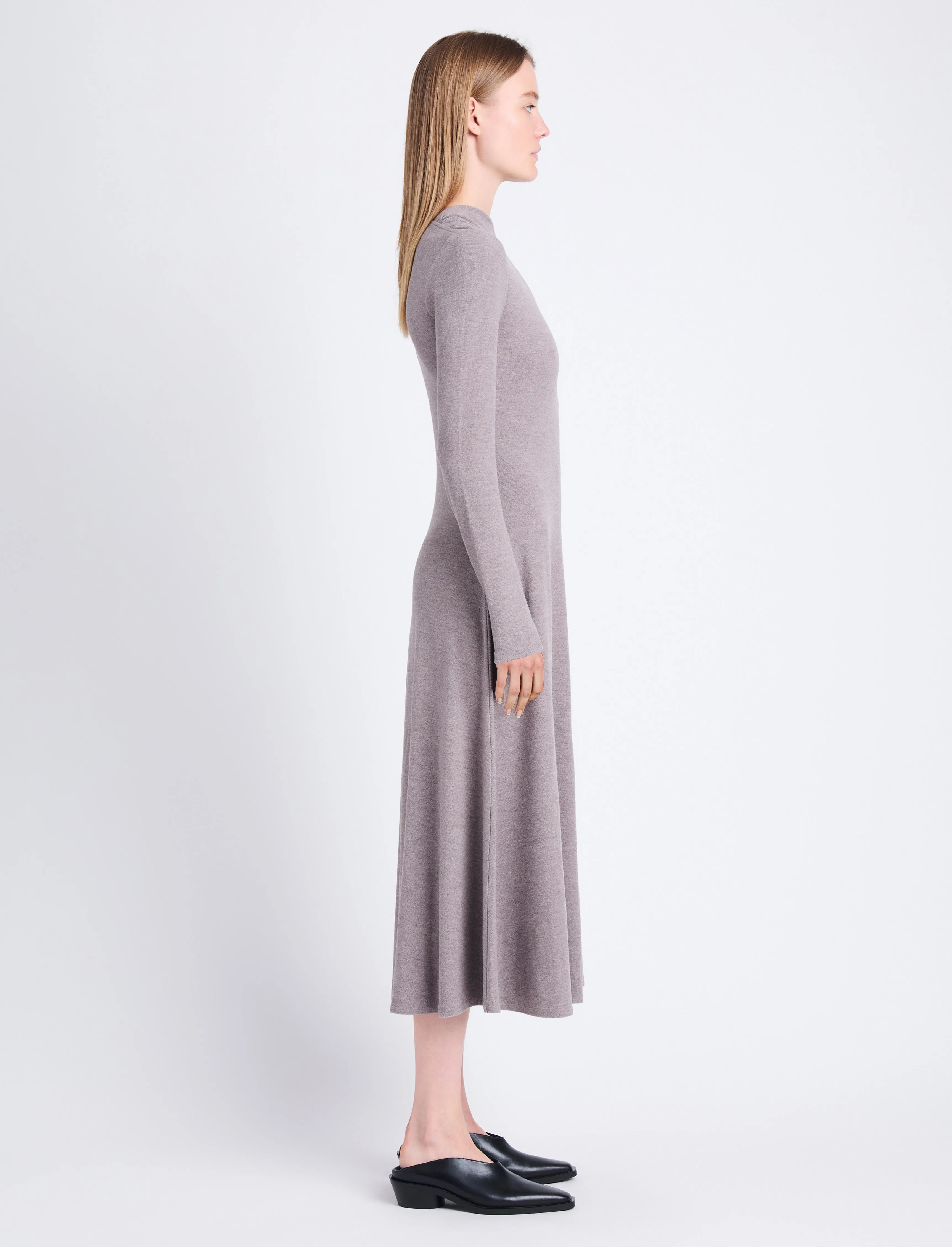 Isabella Dress in Brushed Rib sold by Proenza Schouler product image thumbnail 3