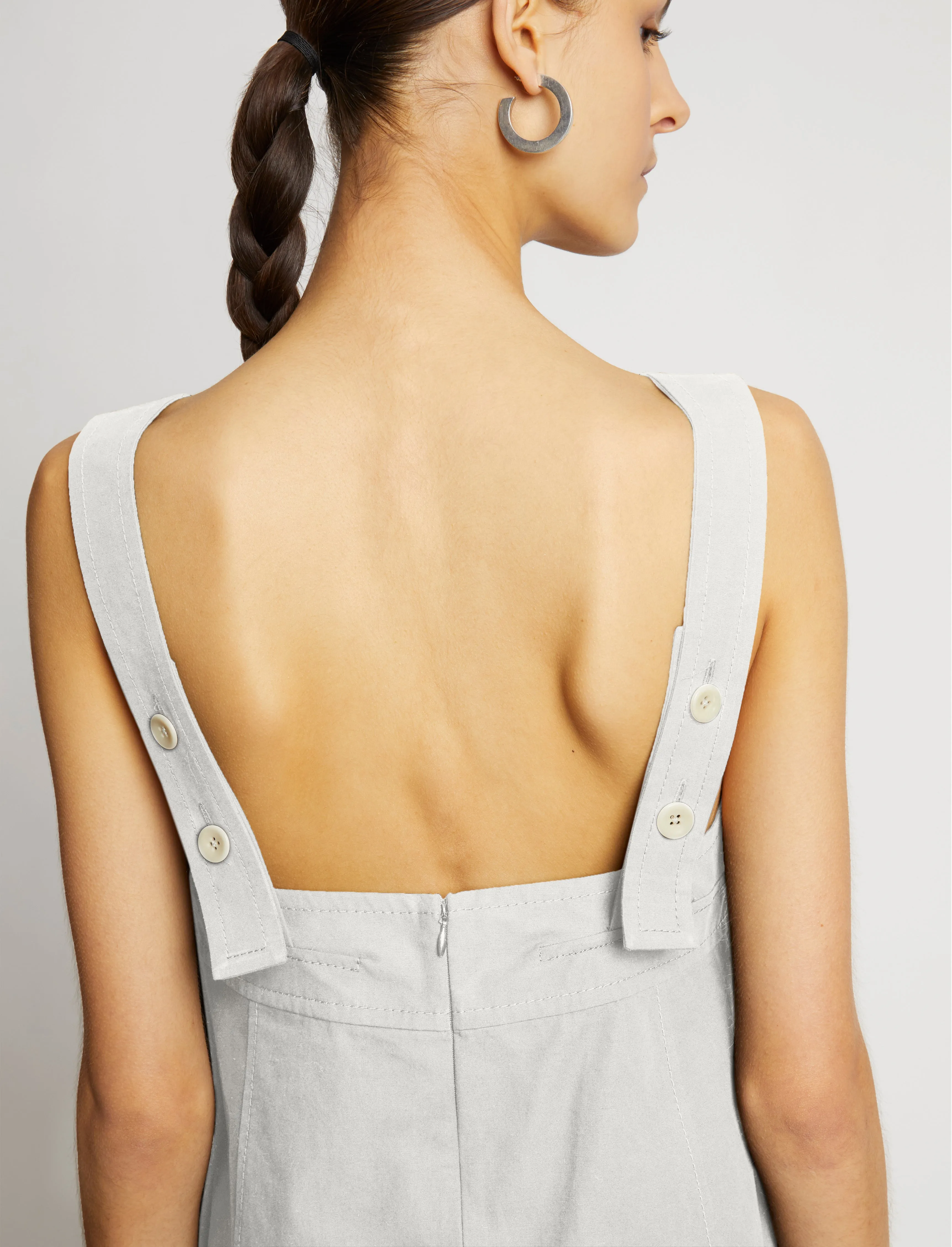 Cotton Linen Mini Dress sold by Proenza Schouler product image thumbnail 5