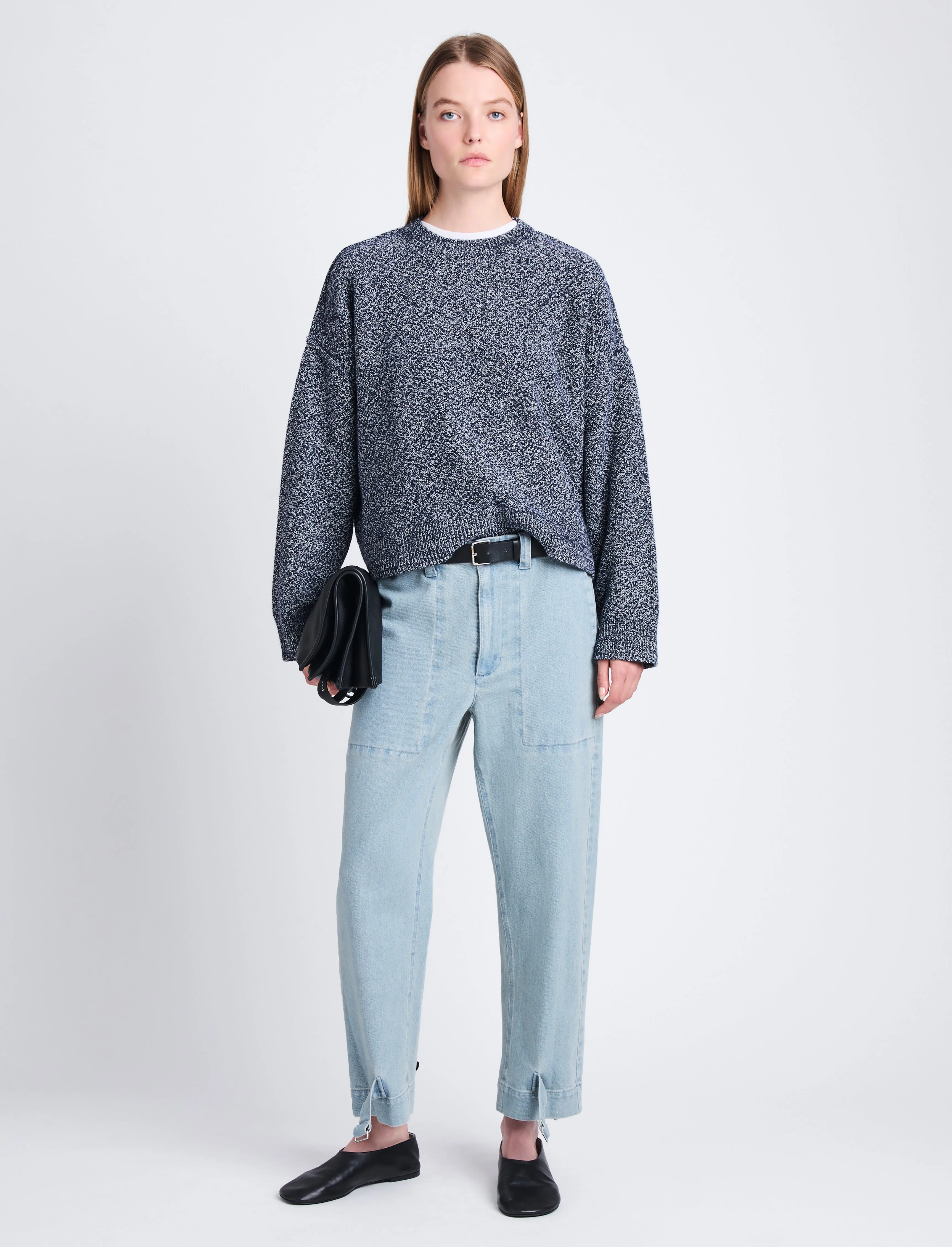 Remy Sweater in Marled Knits sold by Proenza Schouler product image thumbnail 3