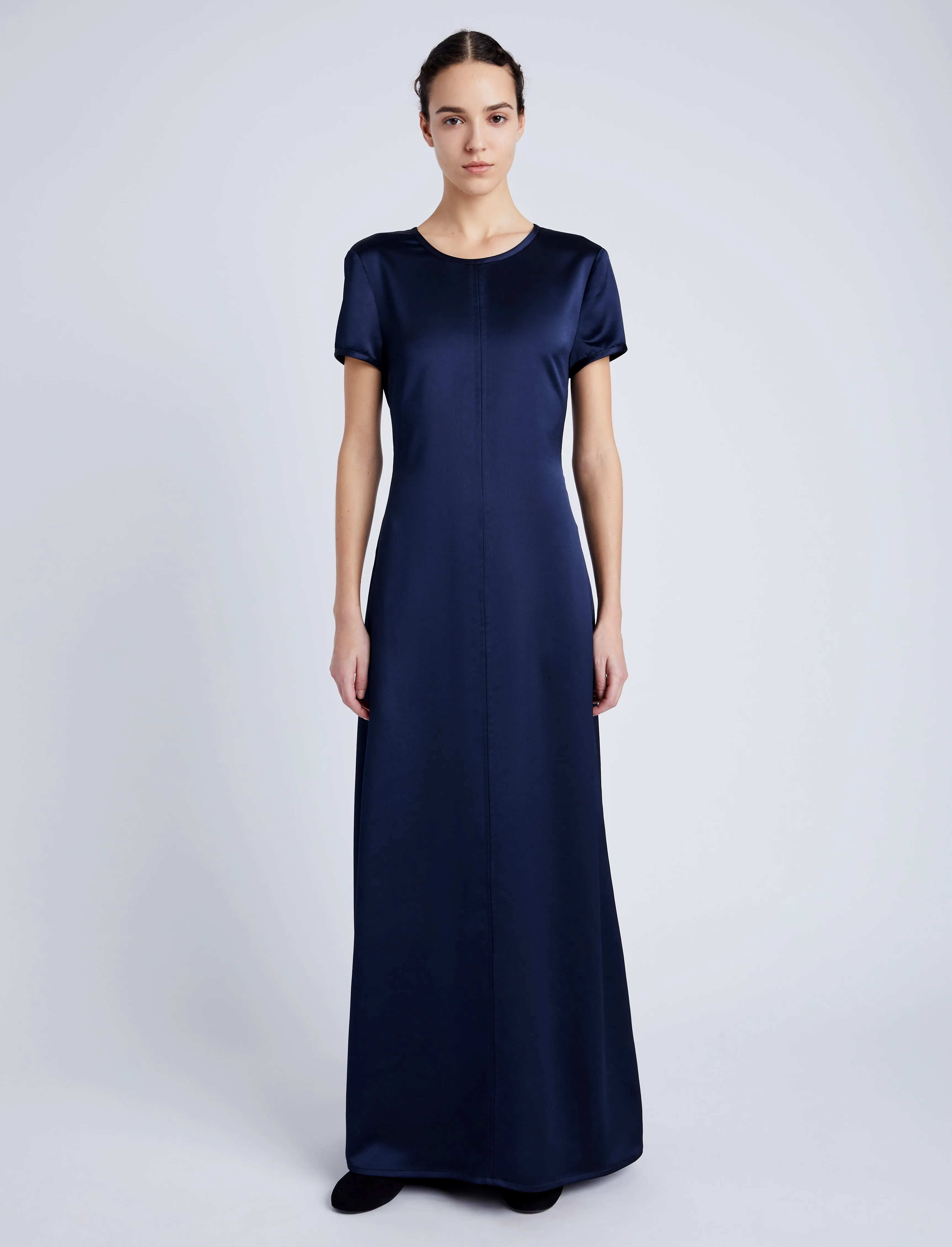 Delphine Dress in Satin sold by Proenza Schouler product image thumbnail 2