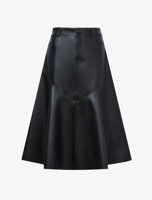Jesse Skirt in Faux Leather made by Proenza Schouler