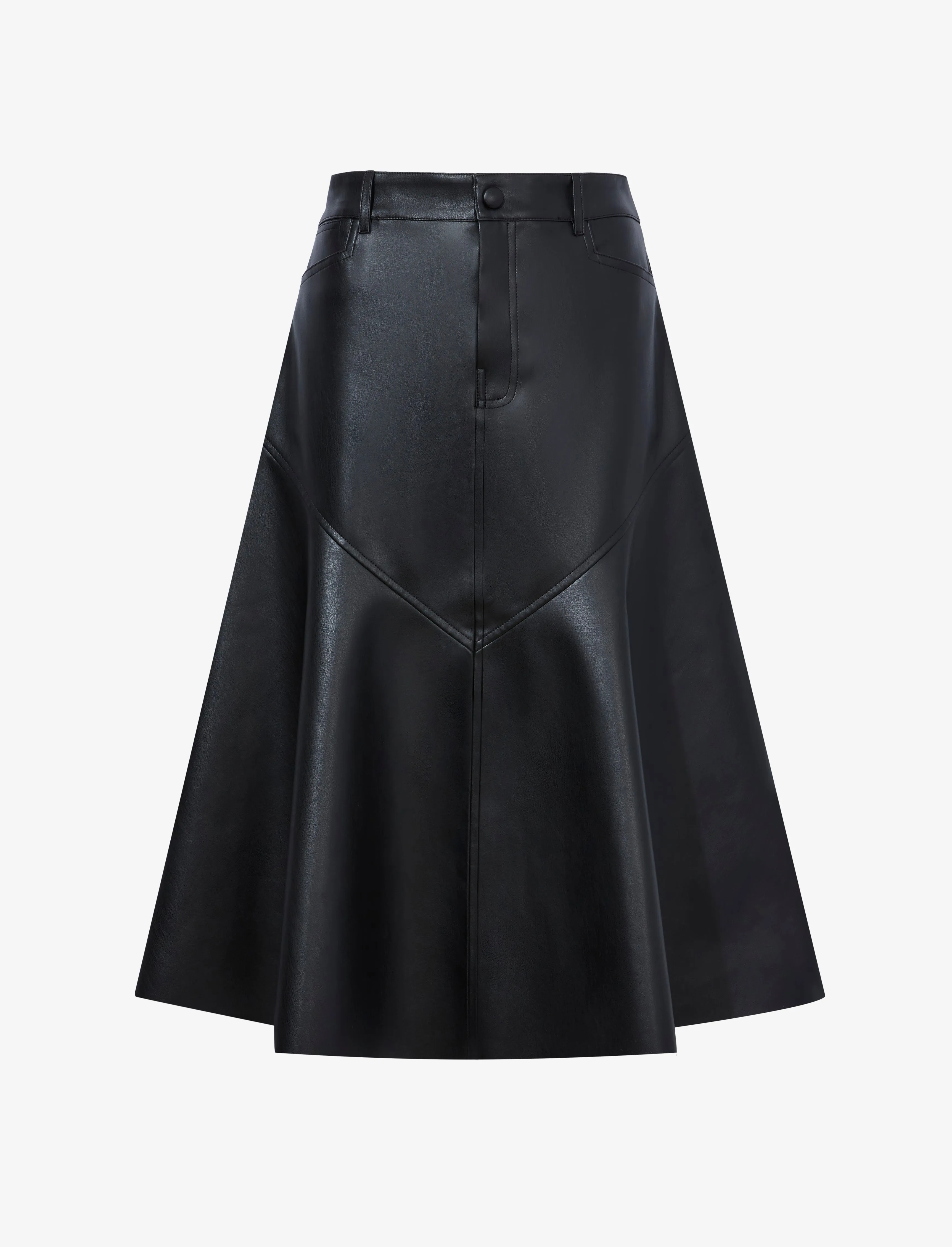 Jesse Skirt in Faux Leather sold by Proenza Schouler