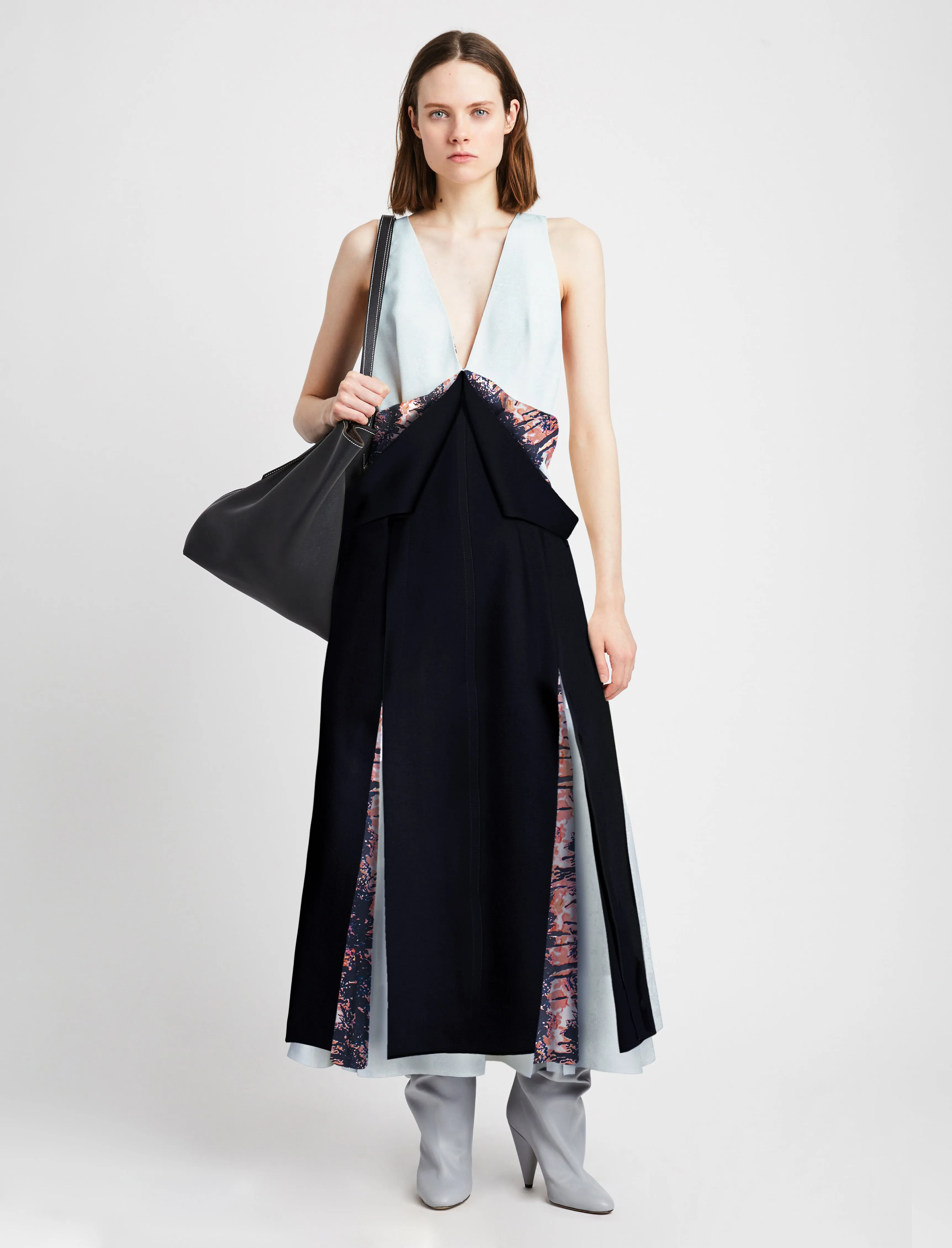 Printed Viscose Crepe Dress sold by Proenza Schouler product image thumbnail 2