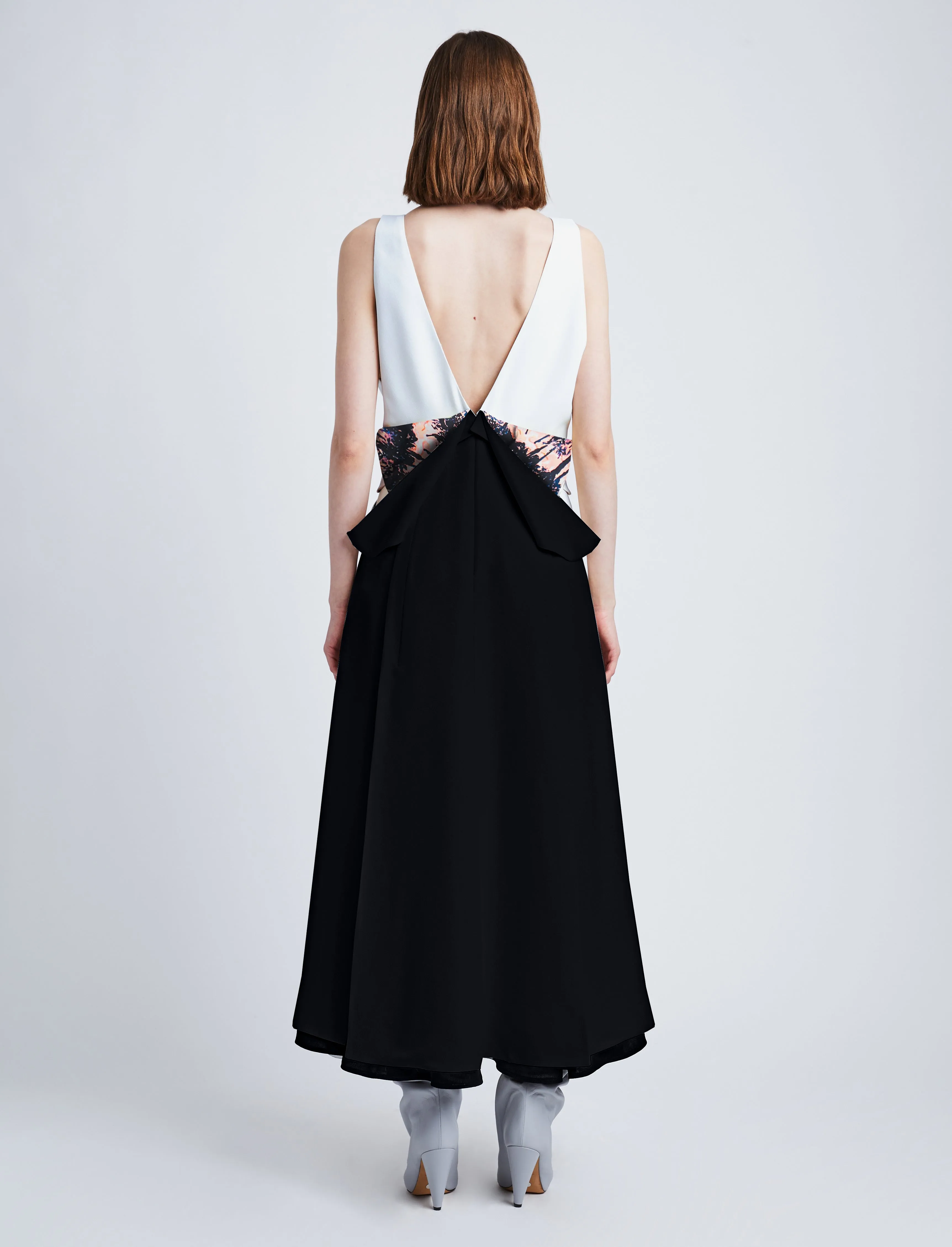 Printed Viscose Crepe Dress sold by Proenza Schouler product image thumbnail 3