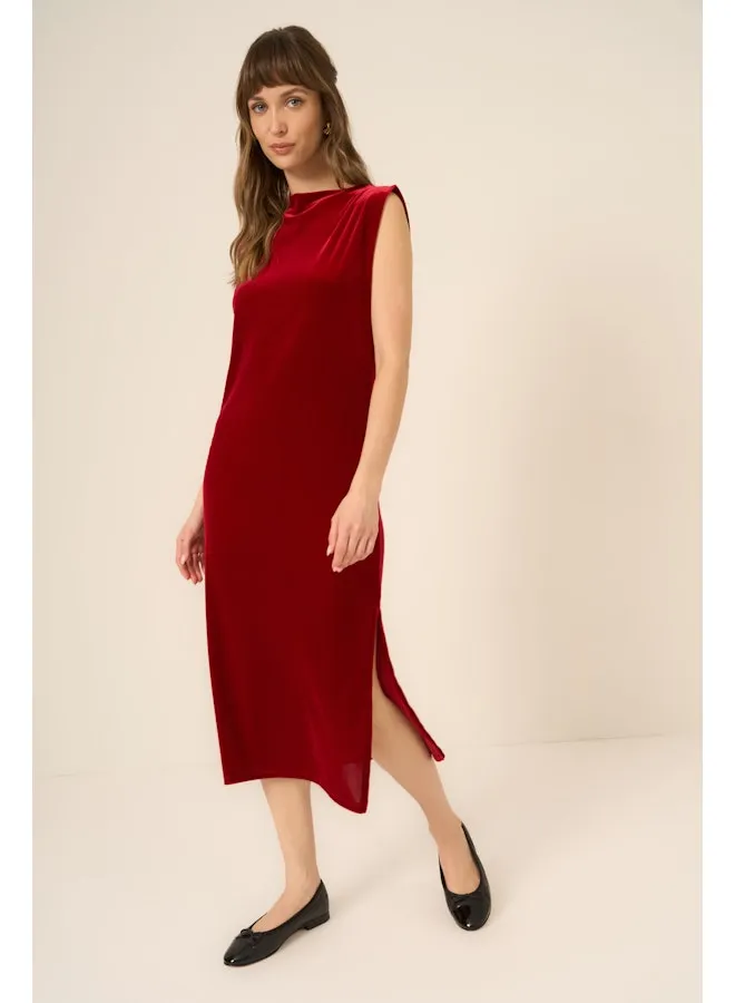 Heading Out Velvet Dress sold by Project Social T