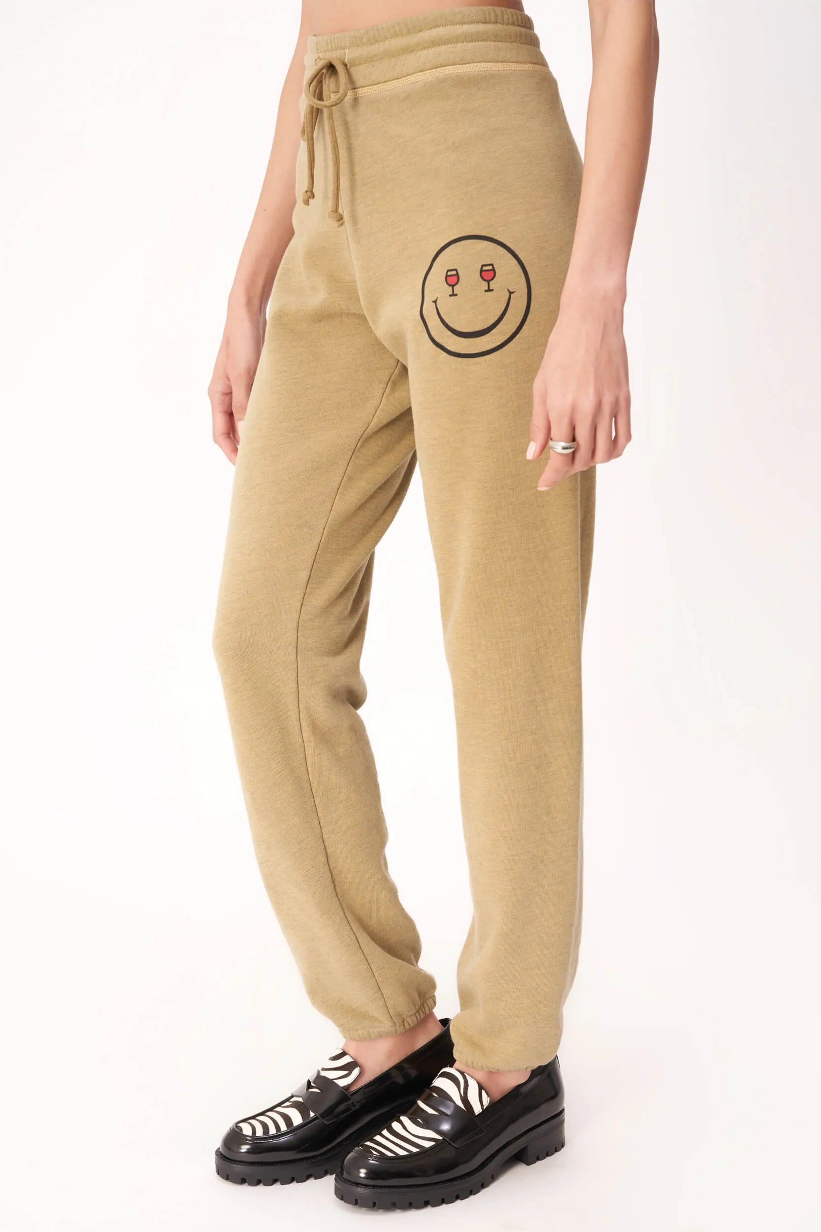 Wine Eyes Jogger - Heather Iced Coffee sold by Project Social T product image thumbnail 3