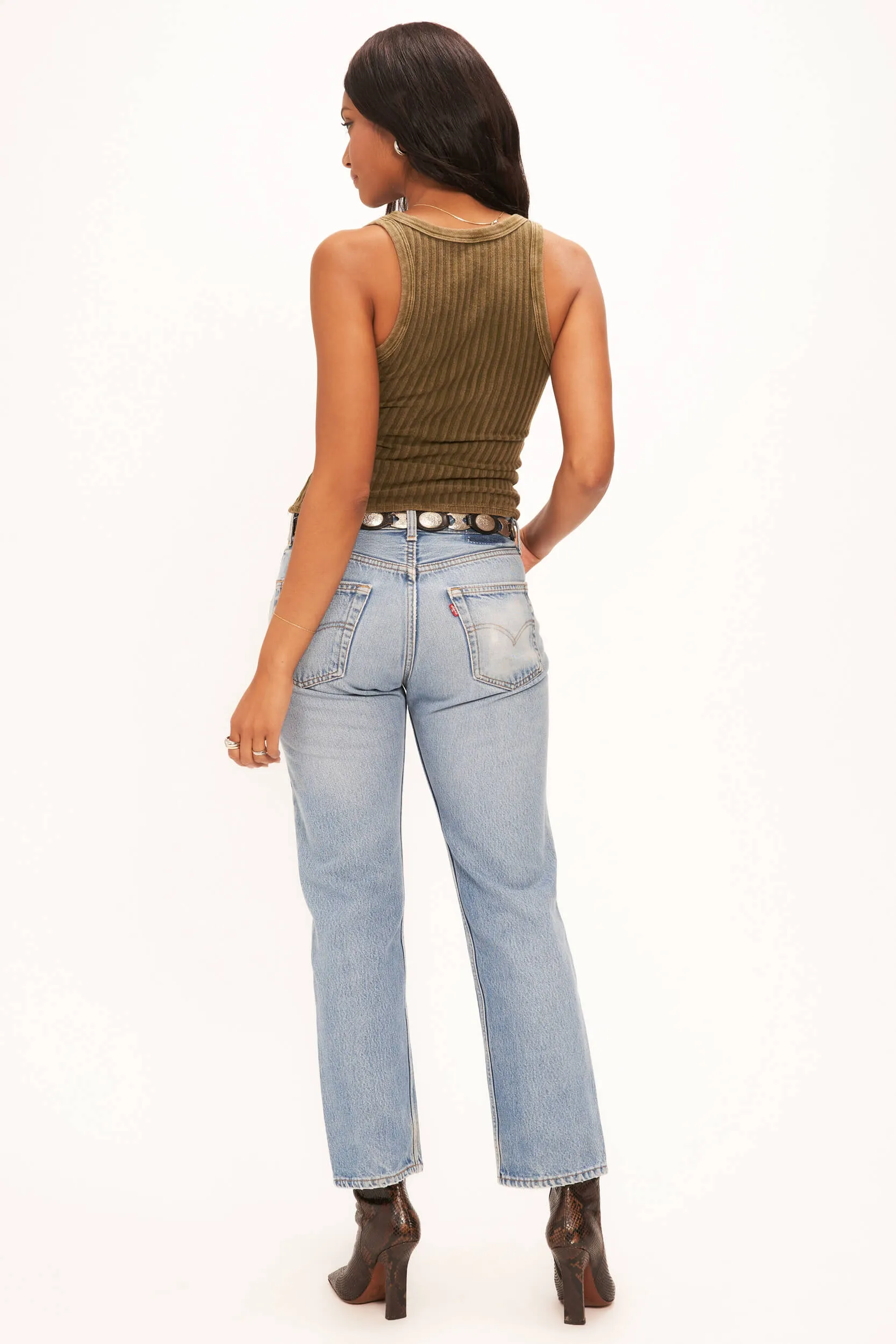 Cooper Sweater Rib Tank sold by Project Social T product image thumbnail 3