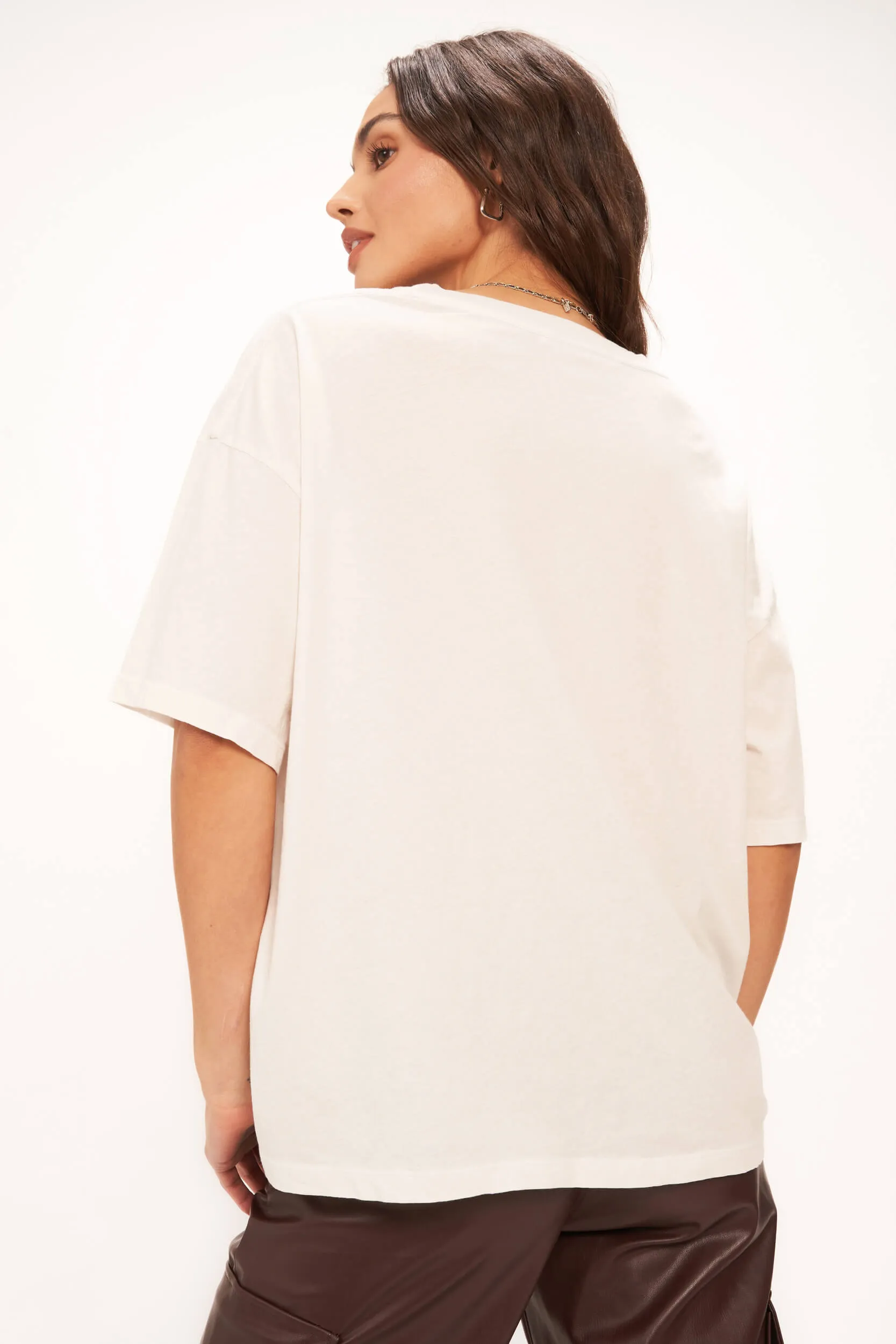 Classic Rock Perfect BF Tee - Vintage White sold by Project Social T product image thumbnail 5