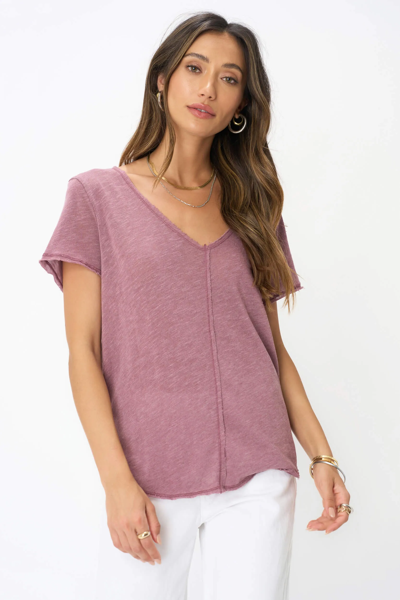 Wearever Tee - Venetian Wine sold by Project Social T product image thumbnail 2