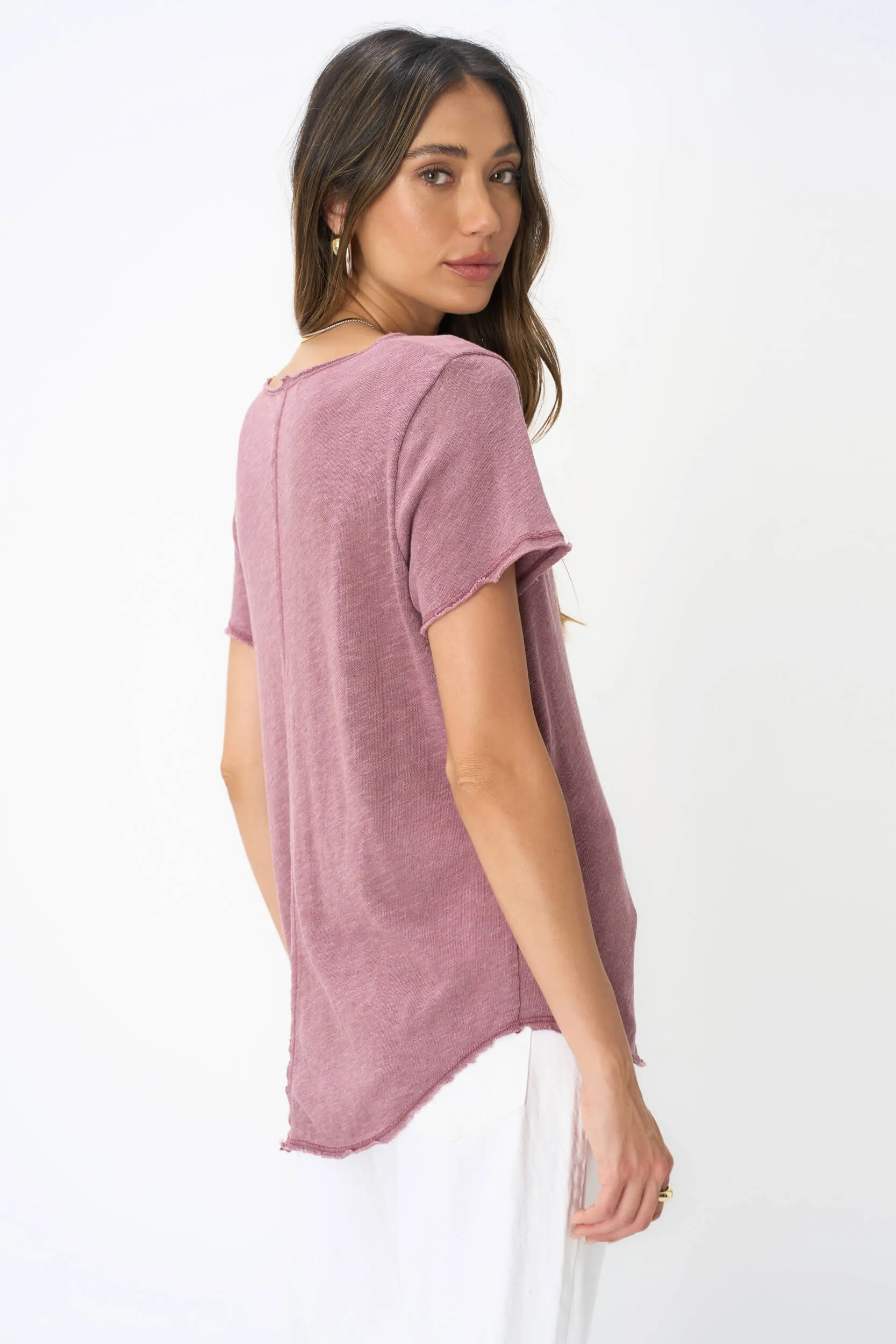 Wearever Tee - Venetian Wine sold by Project Social T product image thumbnail 4