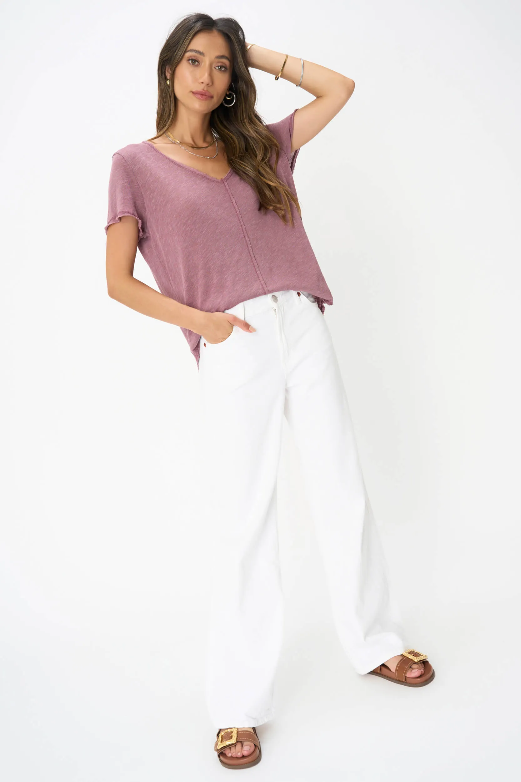 Wearever Tee - Venetian Wine sold by Project Social T