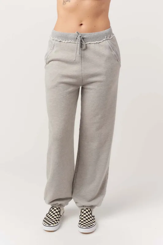 Paris Heathered Jogger - Heather Grey sold by Project Social T