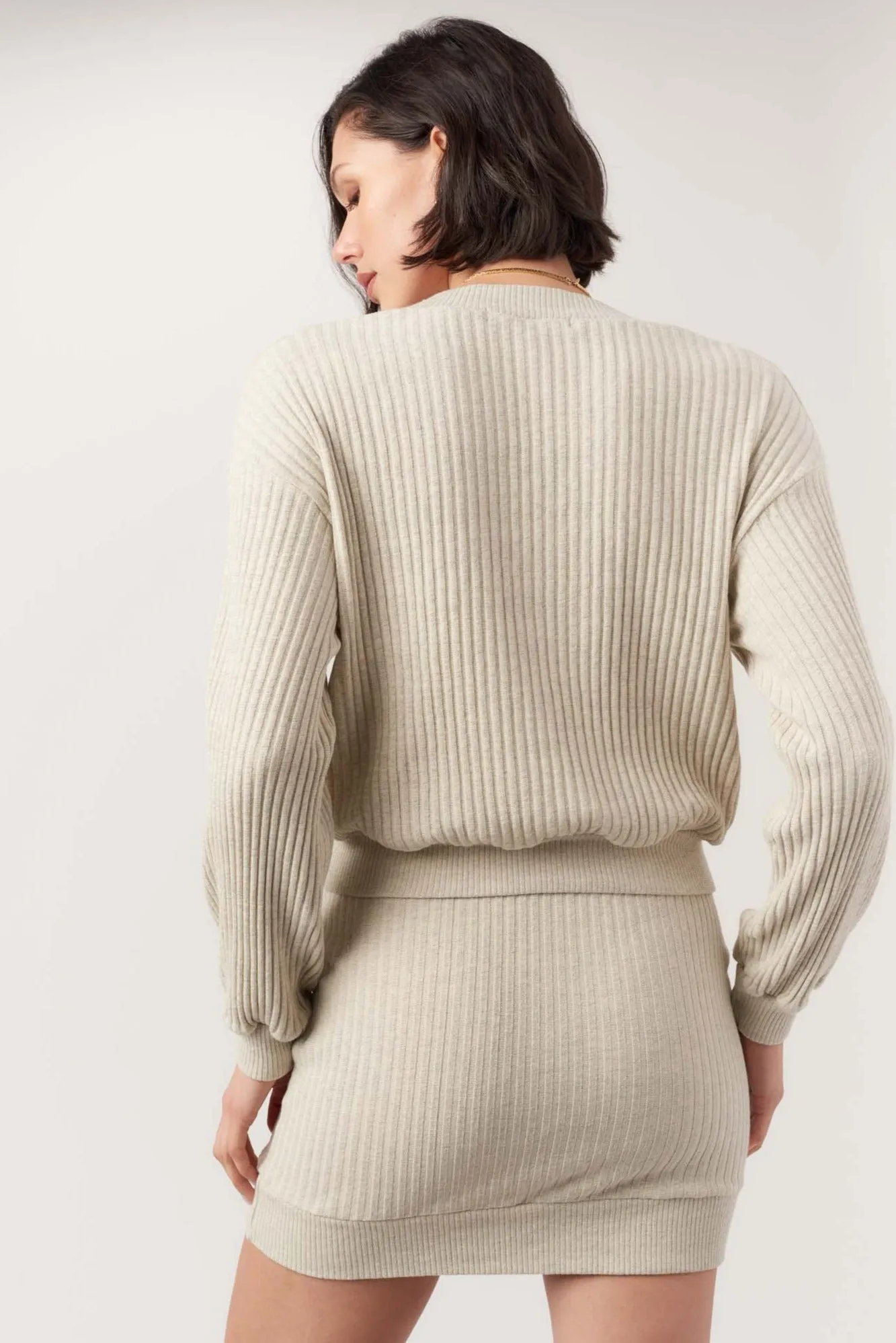 Heart Throb Button Front Sweater Rib Cardi sold by Project Social T product image thumbnail 2