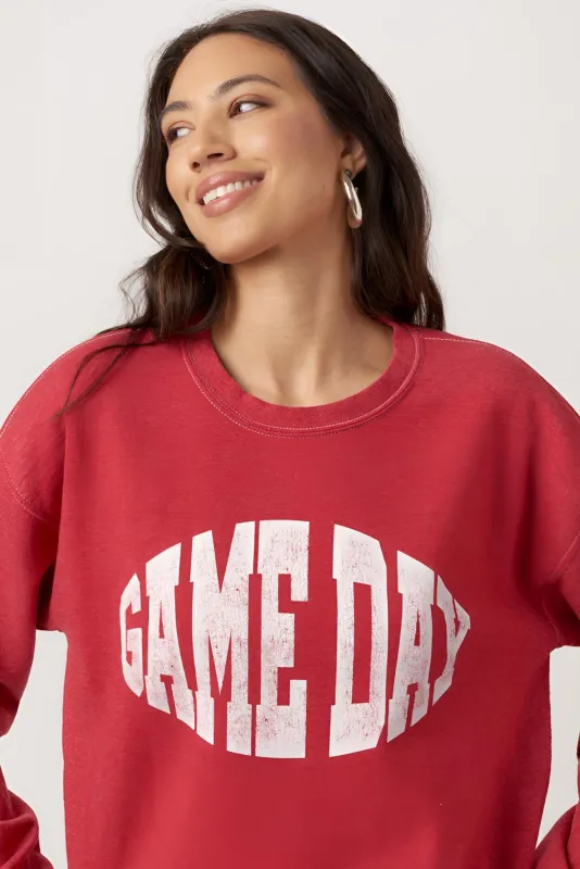 Game Day Football Sweatshirt sold by Project Social T