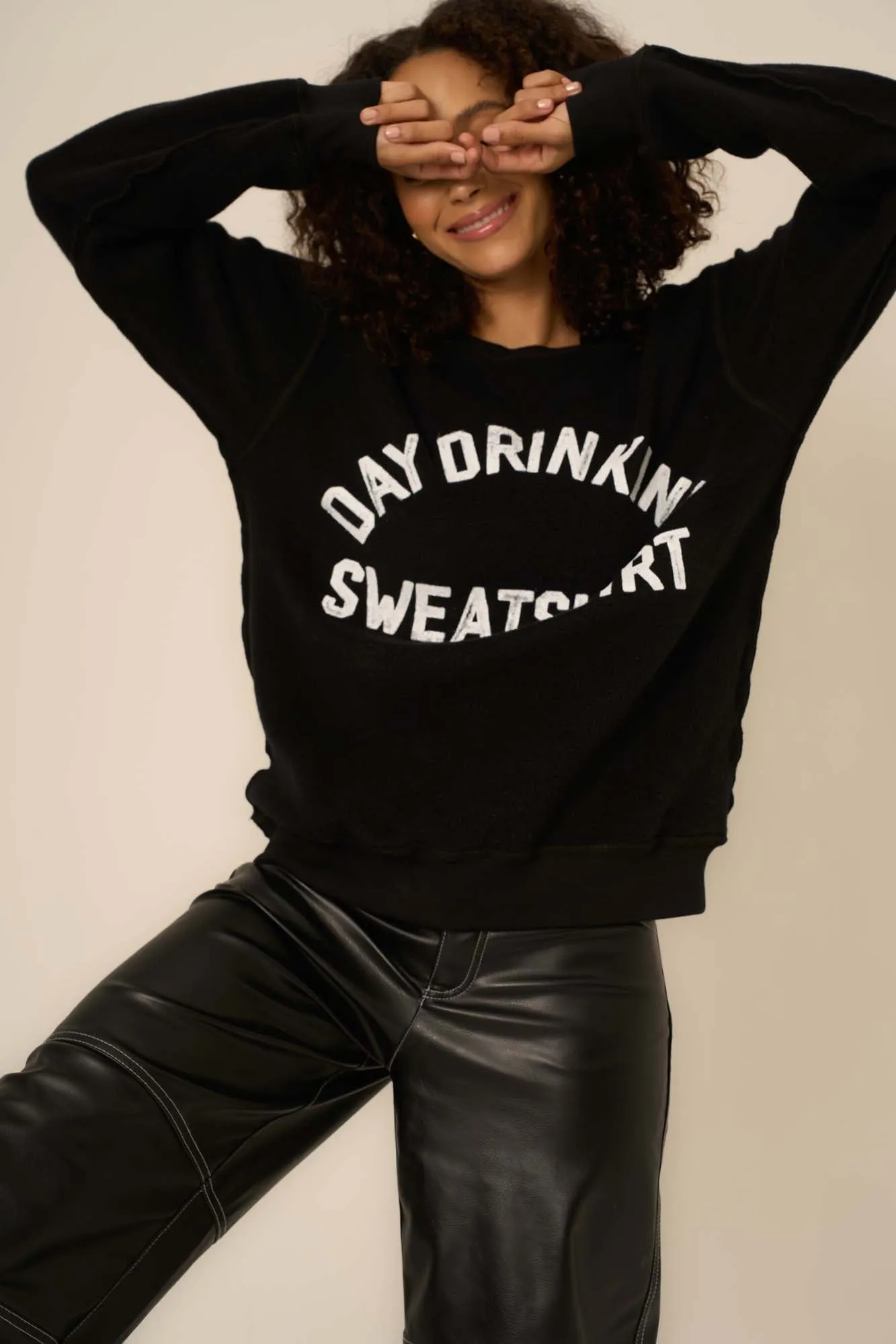 Game Day/Day Drinking Reversible Sweatshirt sold by Project Social T product image thumbnail 4