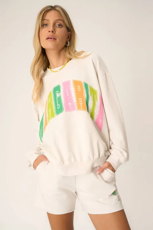 Margarita Sweatshirt - Vintage White sold by Project Social T