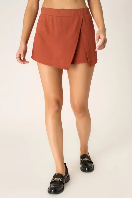 Other Side Terry Skort sold by Project Social T