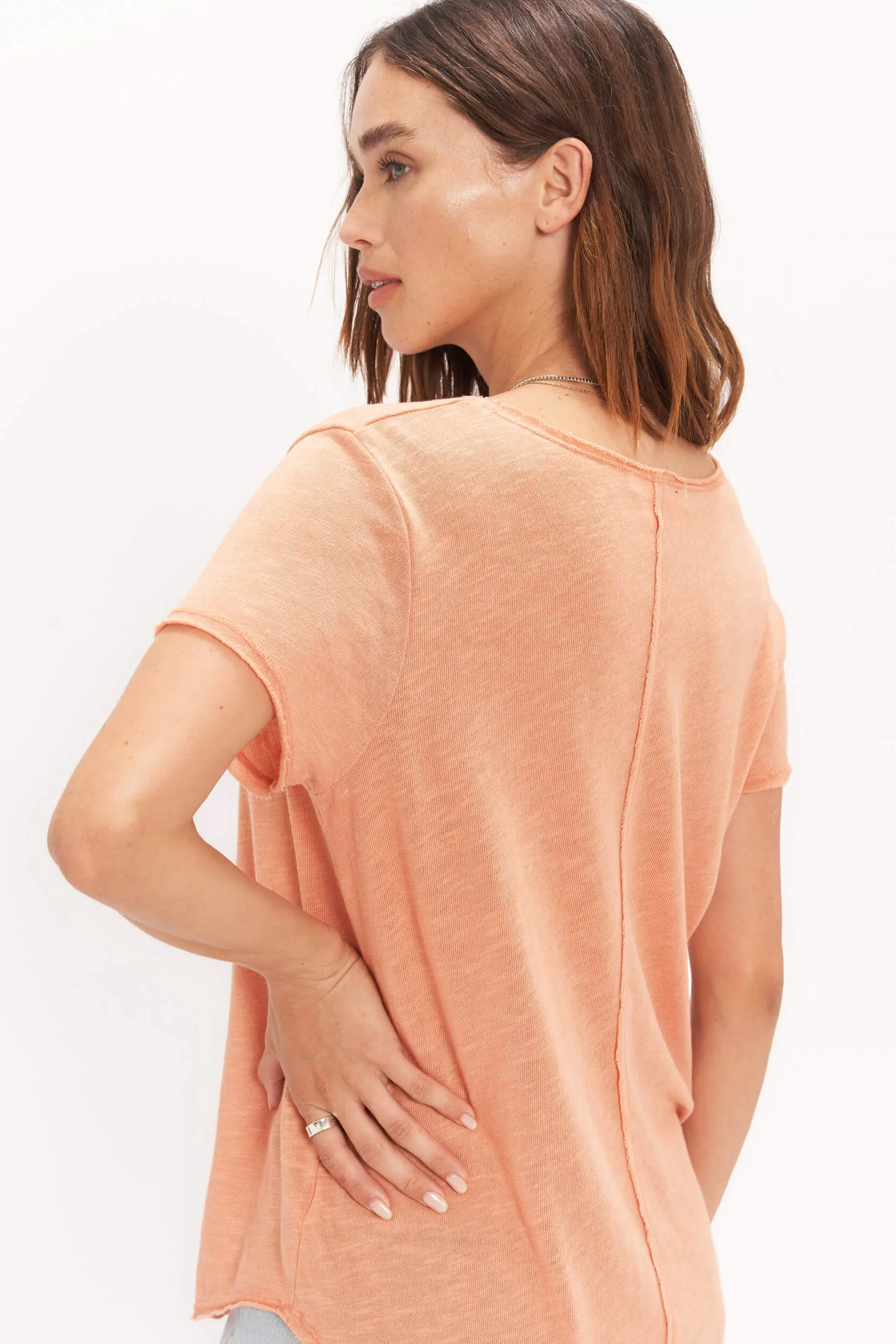 Wearever Tee - Sundown Orange sold by Project Social T product image thumbnail 3