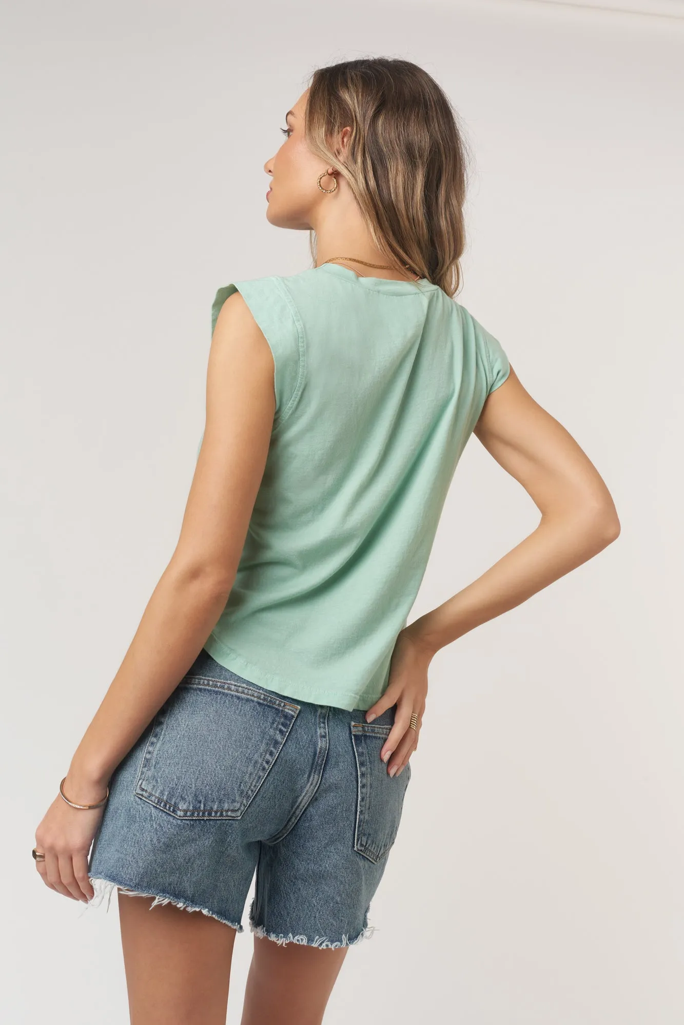 Sunshine & Tiki Drinks Muscle Tank sold by Project Social T product image thumbnail 4