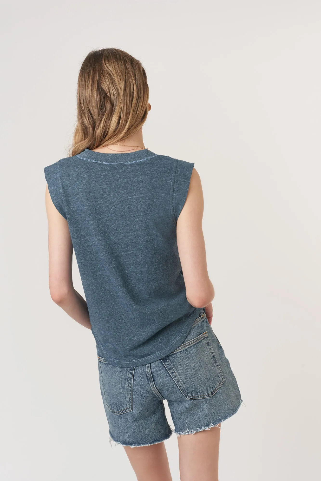 Rue V-Neck Tank sold by Project Social T product image thumbnail 3