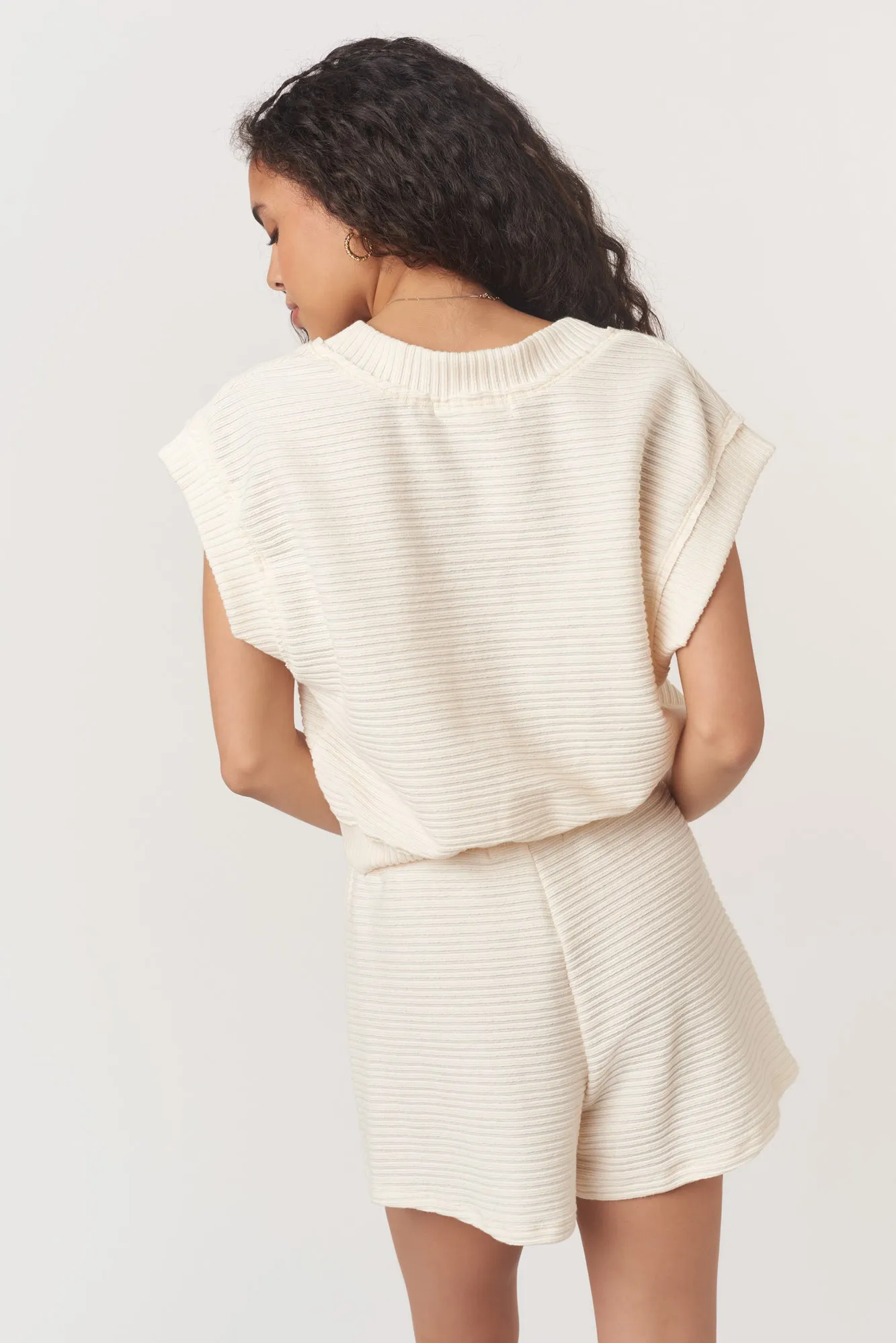 End Game Textured V-Neck Tee sold by Project Social T product image thumbnail 3