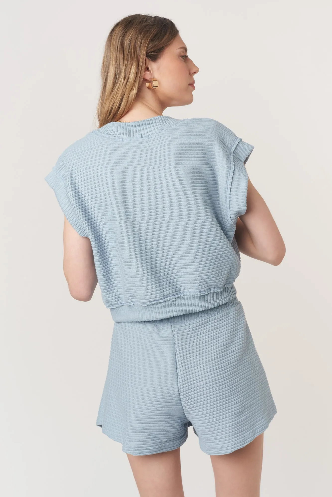 End Game Textured V-Neck Tee sold by Project Social T product image thumbnail 2