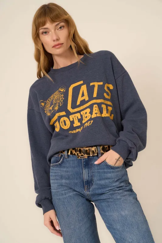 Cats Football Sweatshirt made by Project Social T