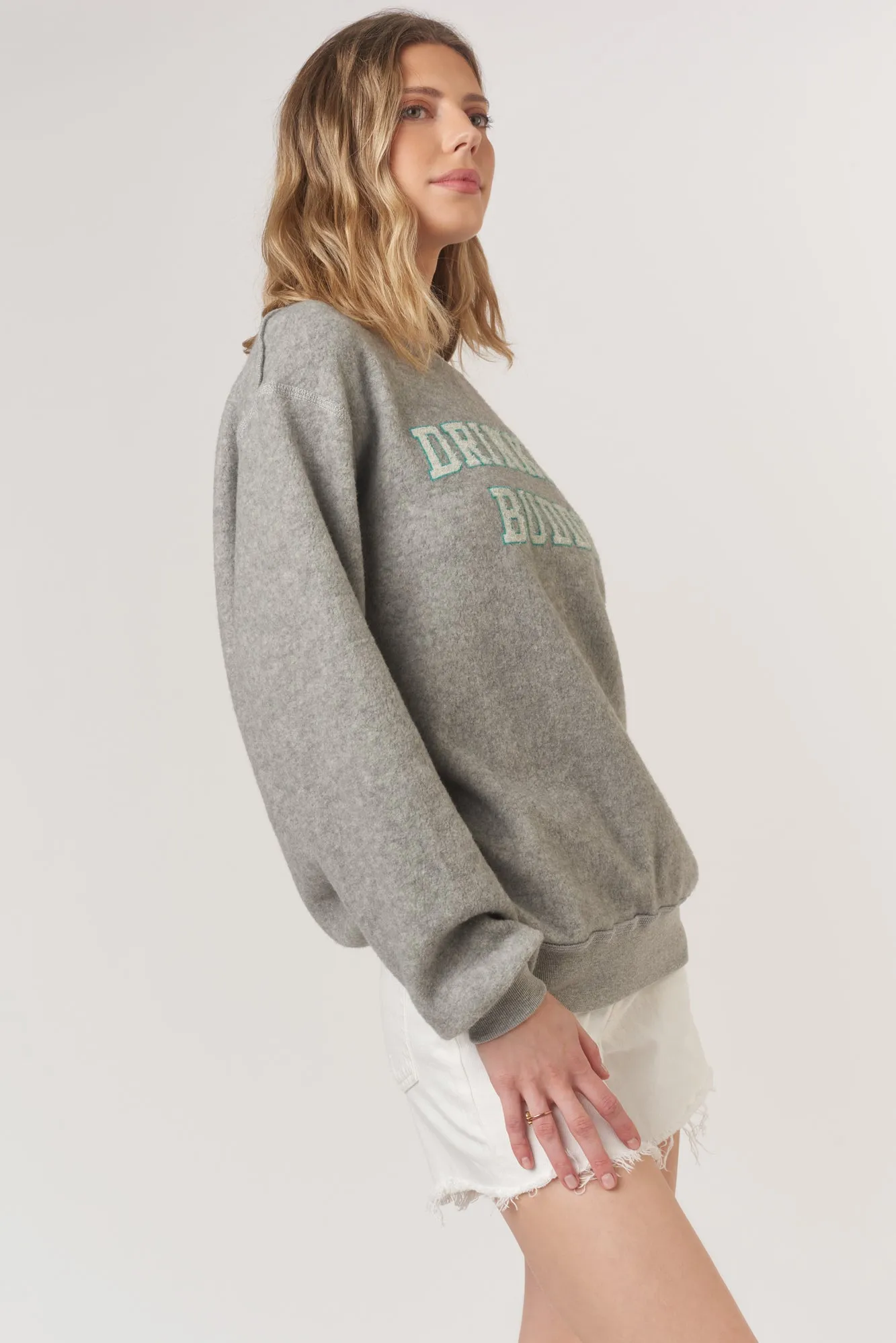 Gym/Drinking Buddies Reversible Sweatshirt sold by Project Social T product image thumbnail 4