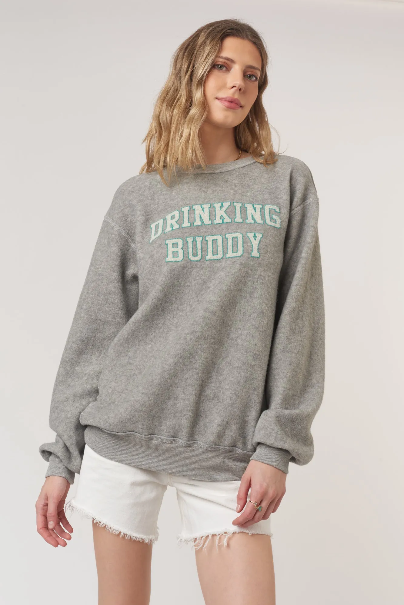 Gym/Drinking Buddies Reversible Sweatshirt sold by Project Social T product image thumbnail 2