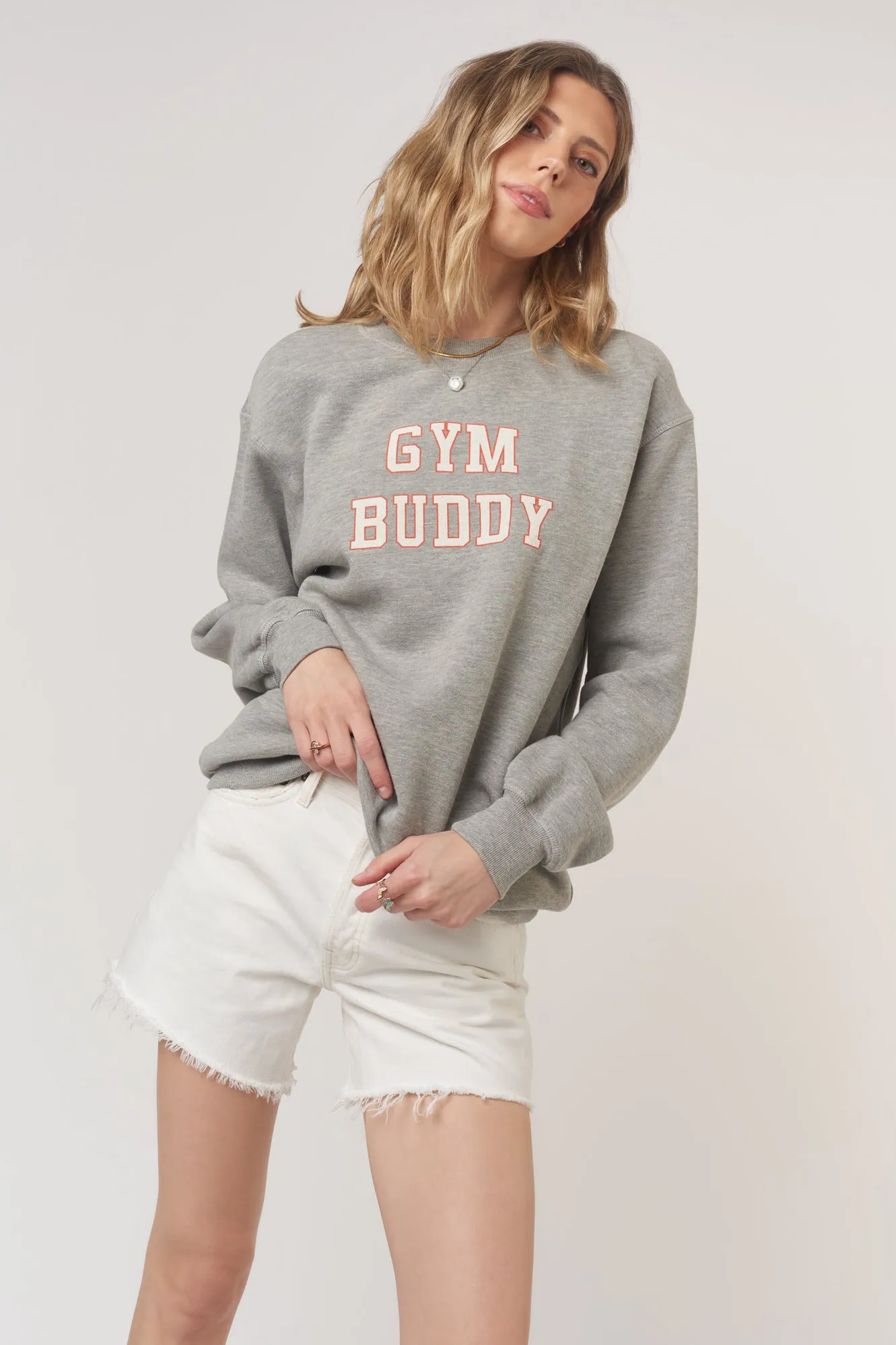 Gym/Drinking Buddies Reversible Sweatshirt sold by Project Social T
