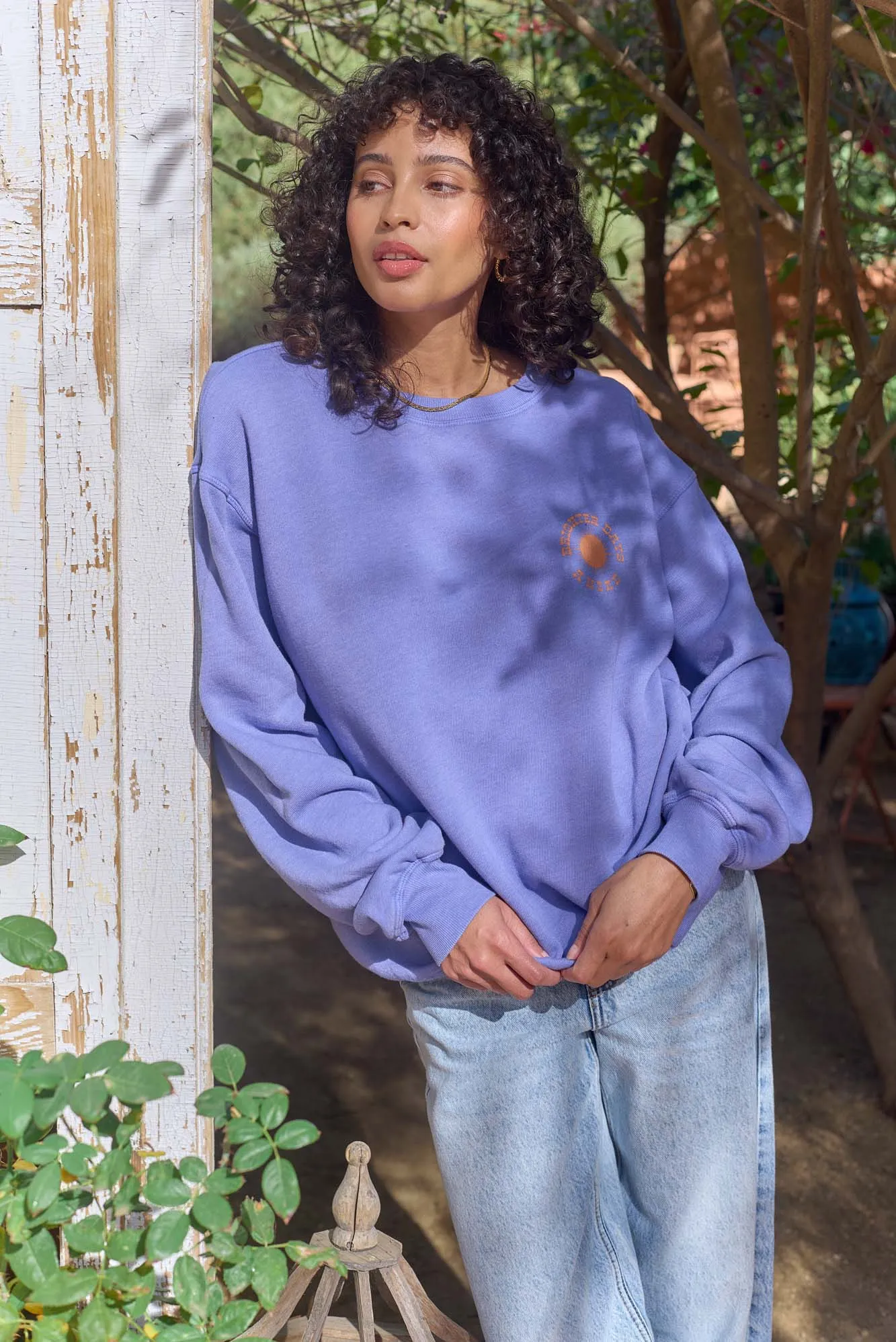 Brighter Days/Darker Days Reversible Sweatshirt sold by Project Social T