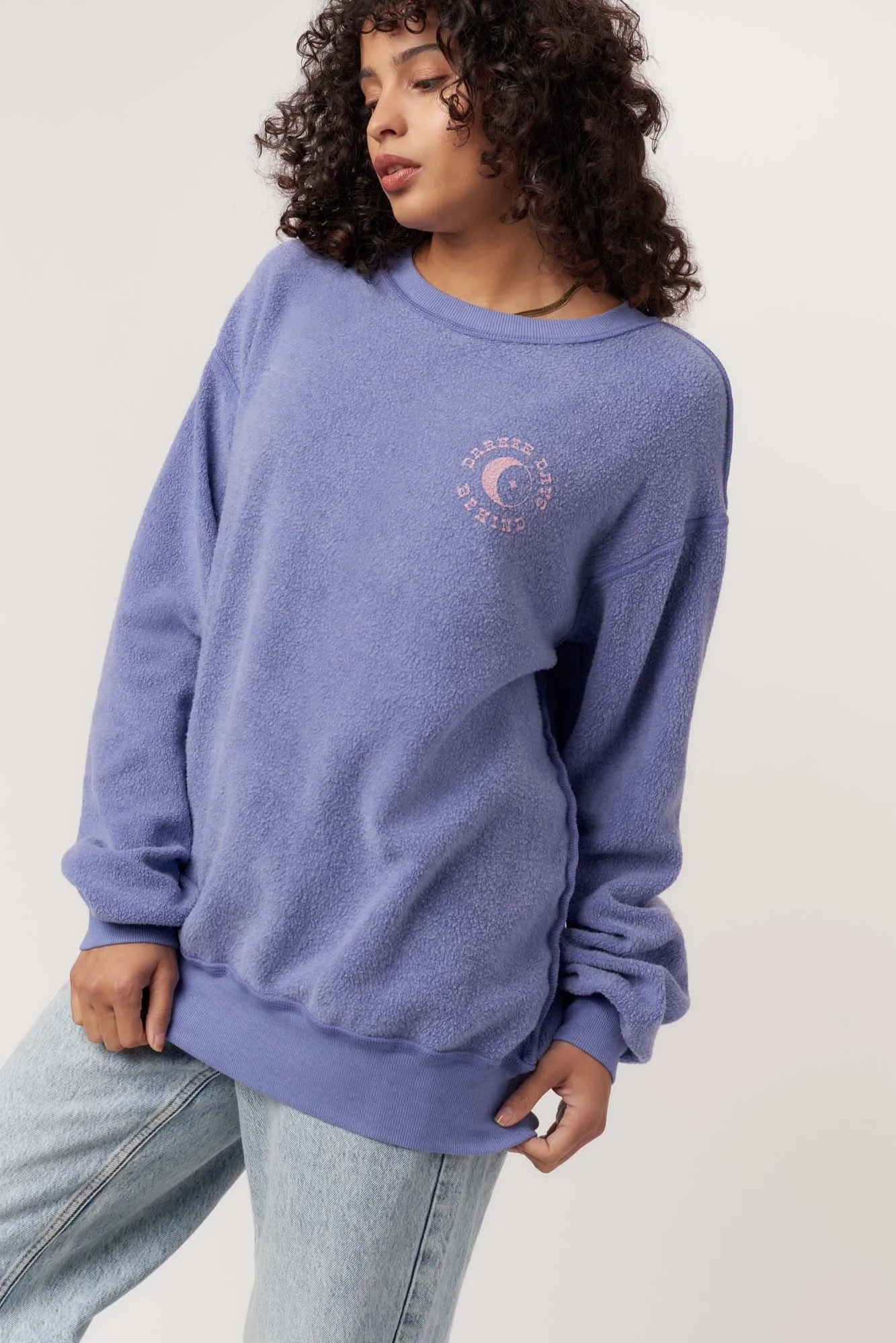 Brighter Days/Darker Days Reversible Sweatshirt sold by Project Social T product image thumbnail 2