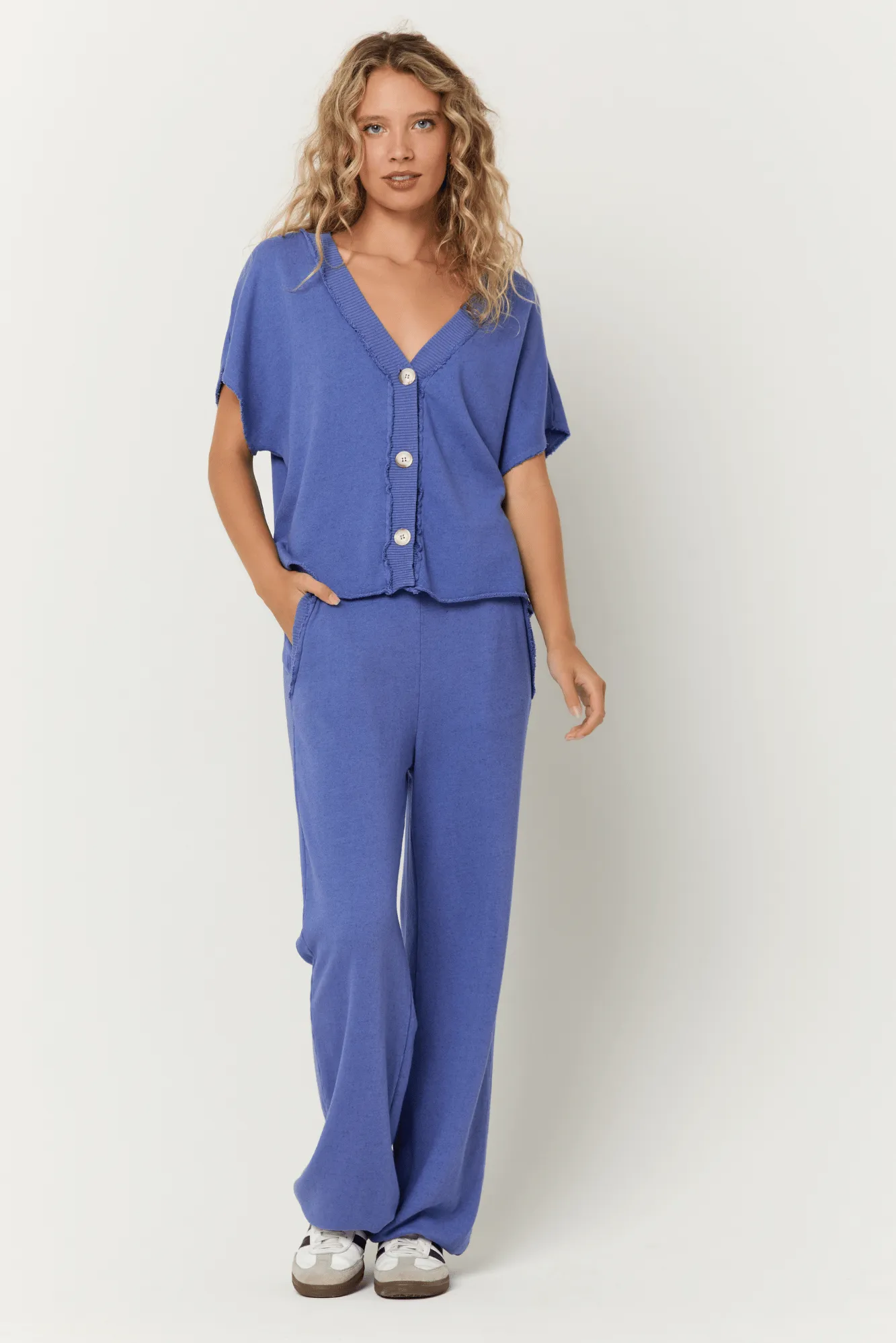 Dorian Jogger - Blue Iris sold by Project Social T product image thumbnail 3