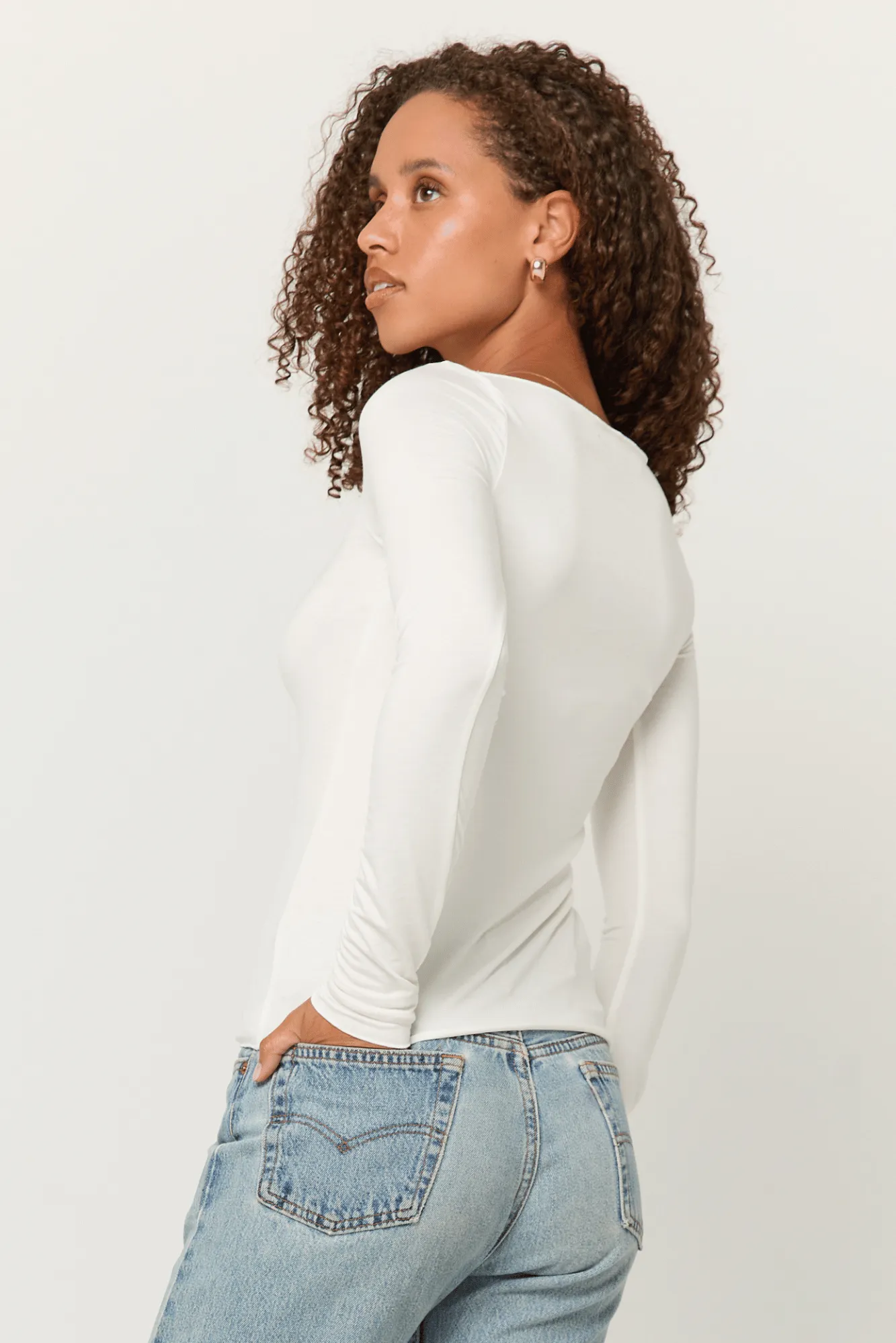 Vera Boat Neck Long Sleeve sold by Project Social T product image thumbnail 3