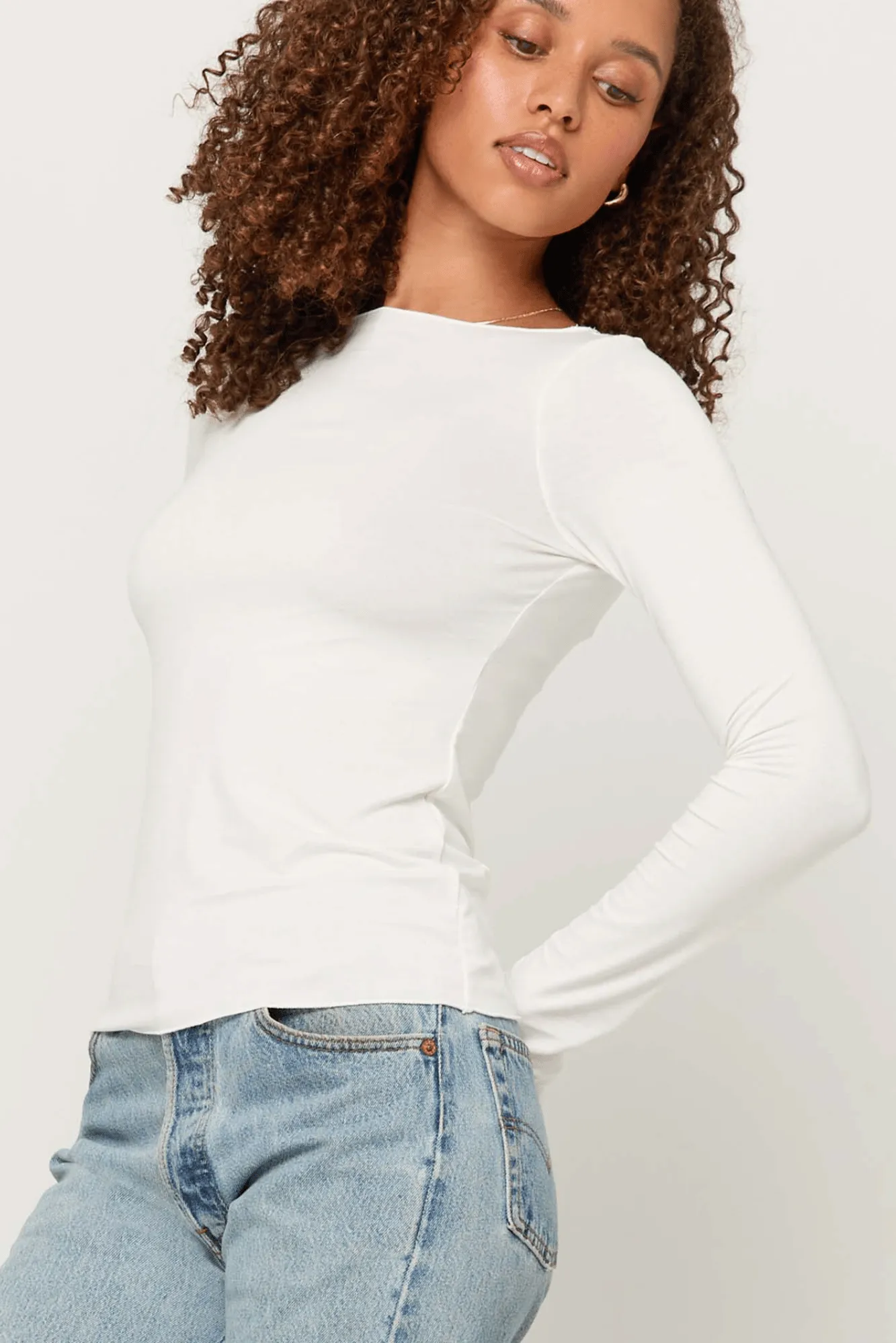 Vera Boat Neck Long Sleeve sold by Project Social T product image thumbnail 2