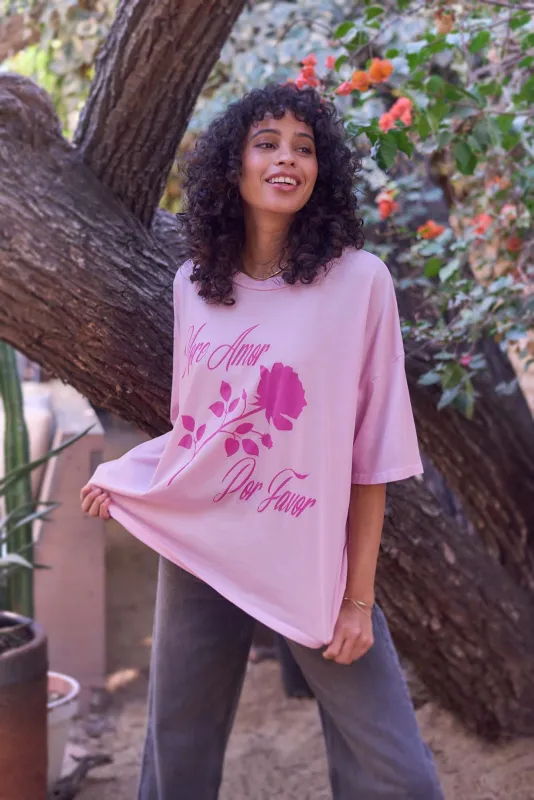 More Amore Perfect BF Tee - Ballet Slipper sold by Project Social T