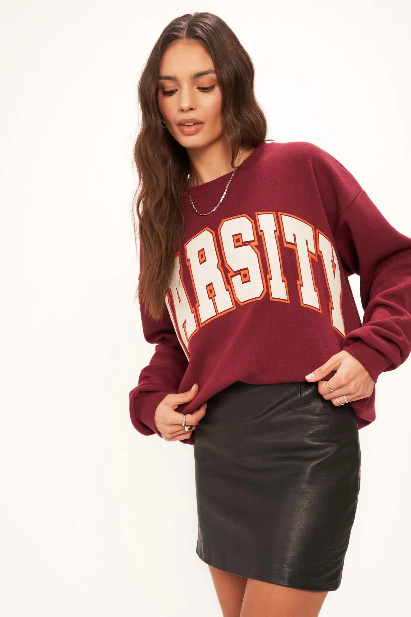 Varsity Sweatshirt sold by Project Social T product image thumbnail 2