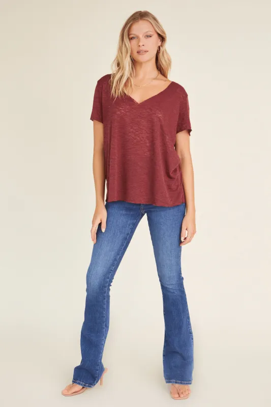 The Original Textured V - Andorra sold by Project Social T