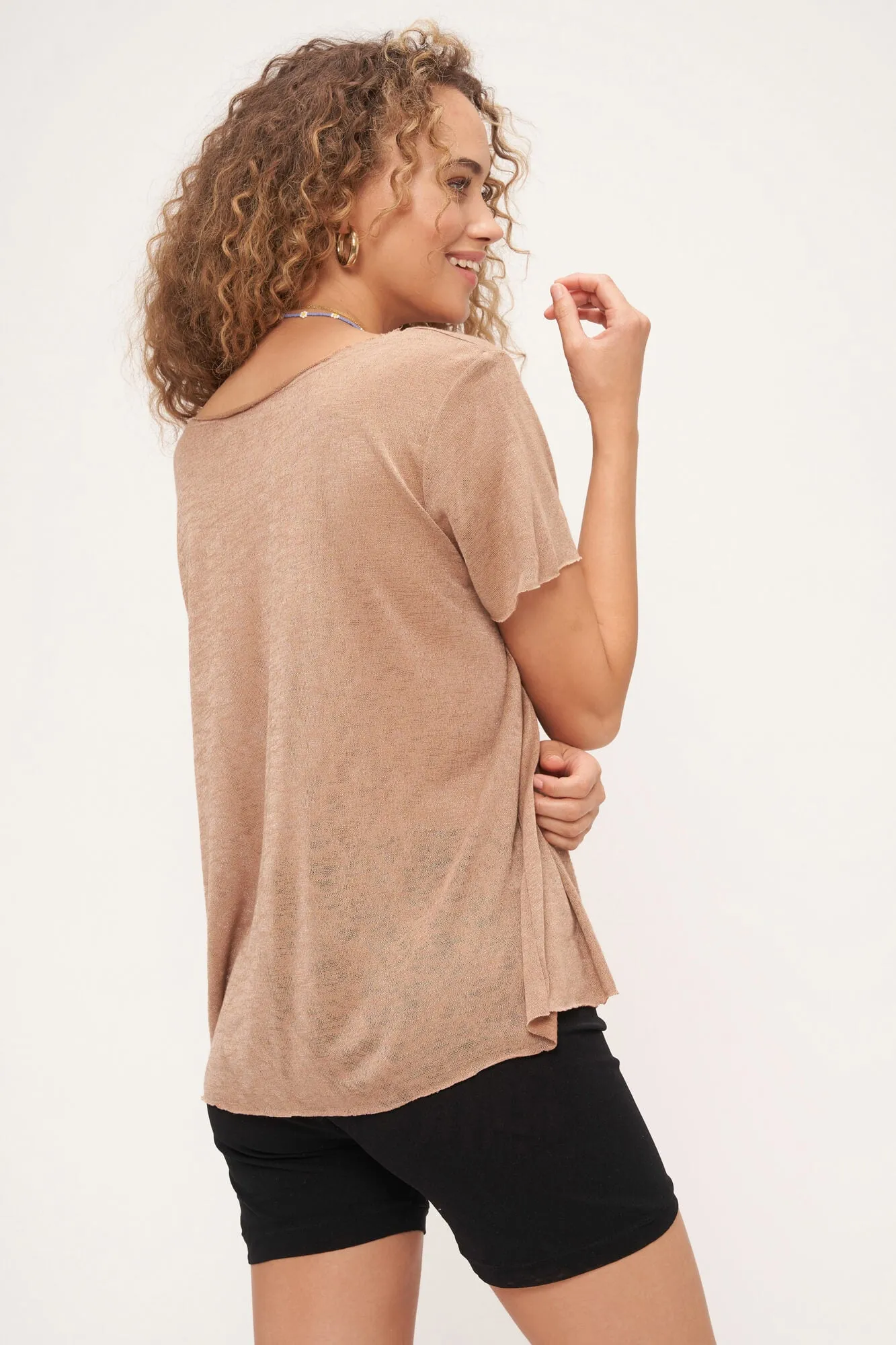 The Original Textured V - Tea Leaves sold by Project Social T product image thumbnail 4