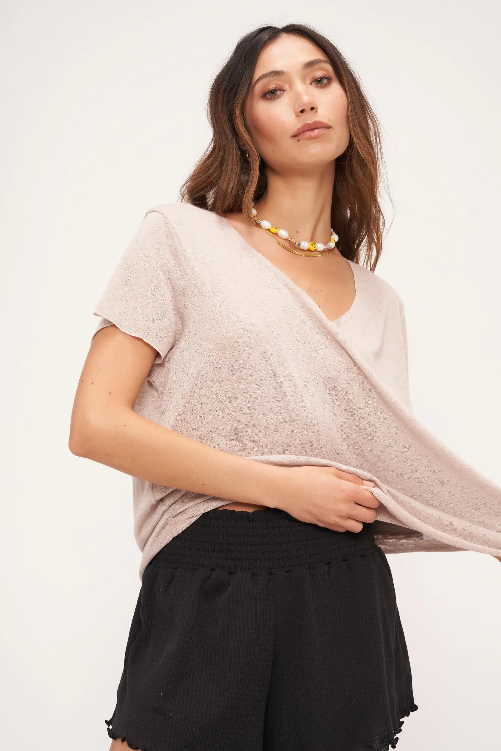 The Original Textured V - Sandy Path sold by Project Social T product image thumbnail 2