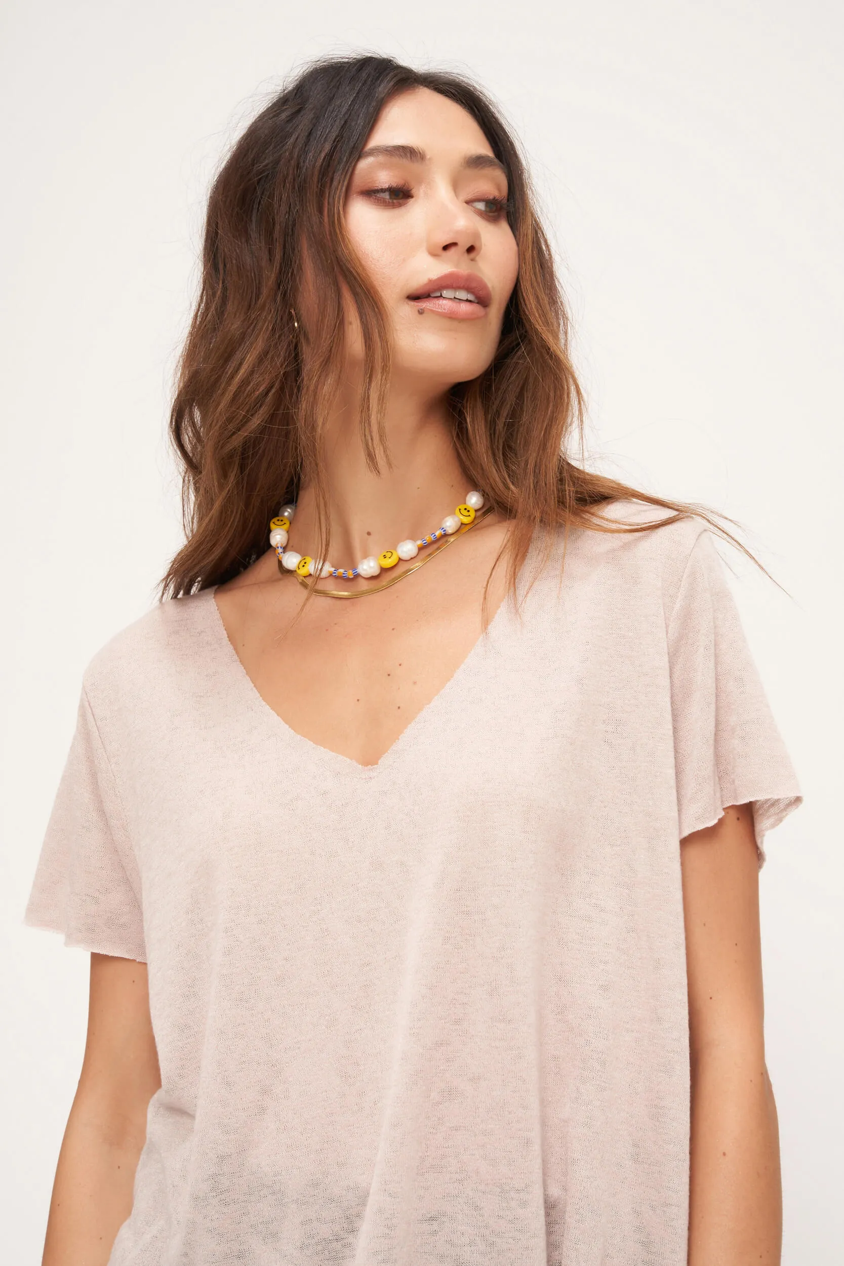 The Original Textured V - Sandy Path sold by Project Social T product image thumbnail 3