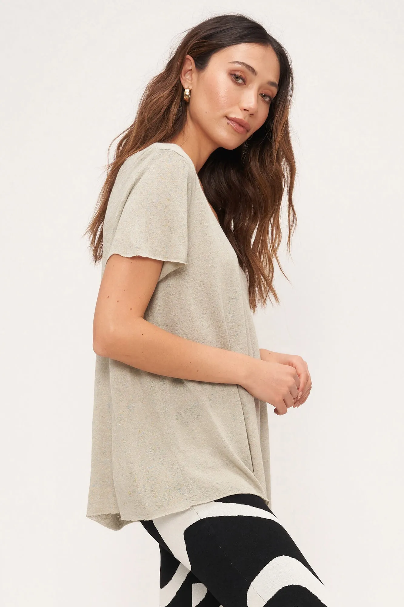 The Original Textured V - Mossy Haze sold by Project Social T product image thumbnail 3