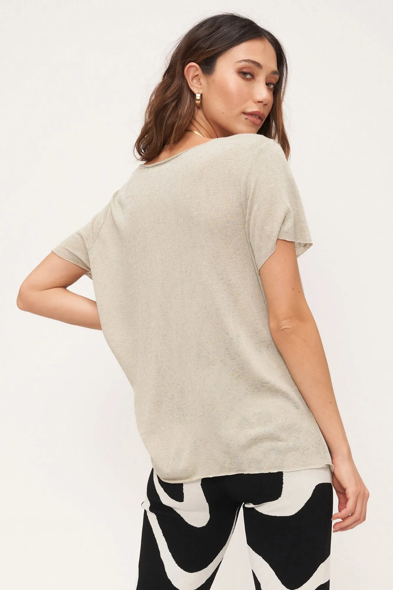 The Original Textured V - Mossy Haze sold by Project Social T product image thumbnail 4