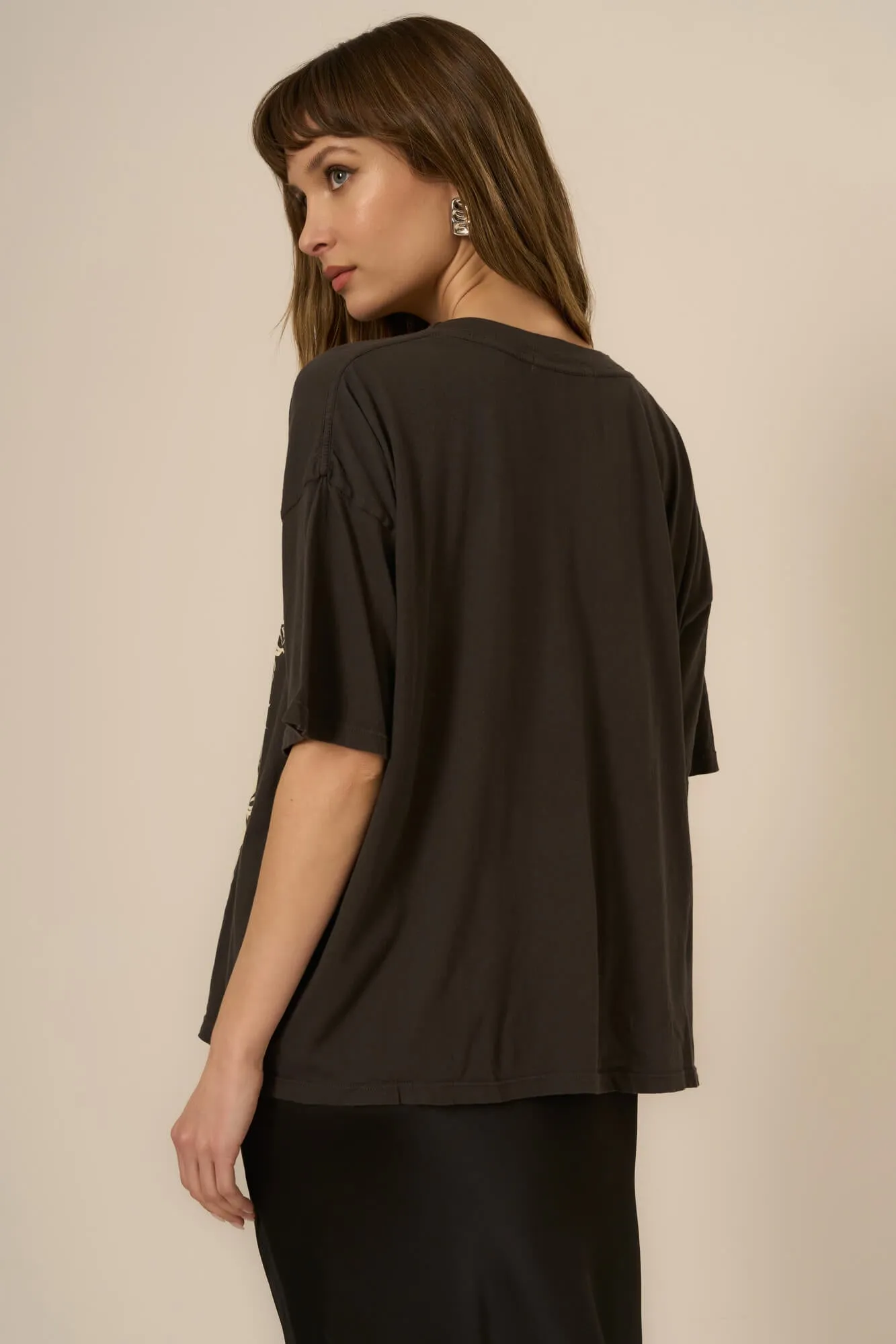 Espresso Martini Foil Perfect BF Tee - Vintage Black sold by Project Social T product image thumbnail 4