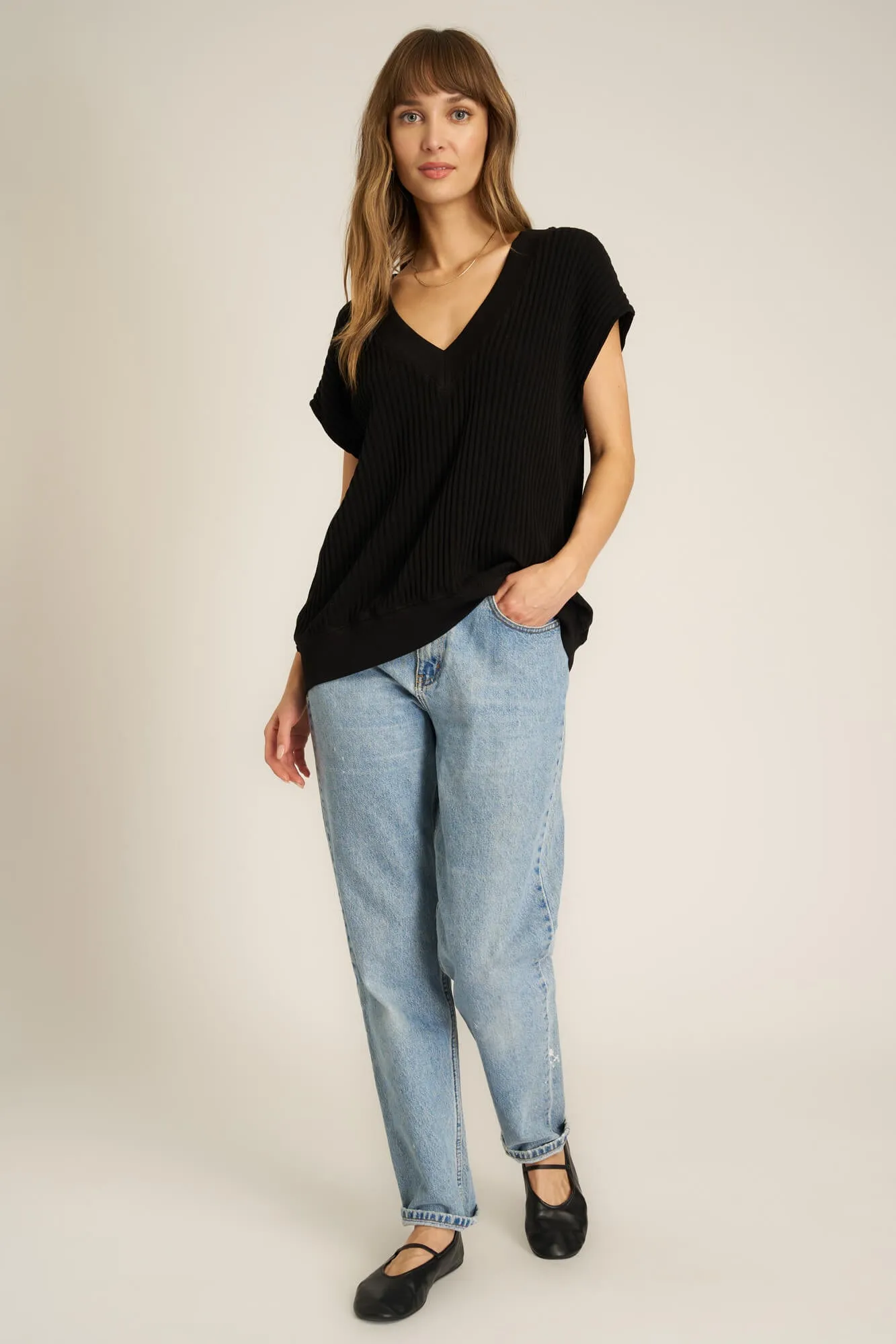 Lost in Love Oversized Sweater Vest sold by Project Social T product image thumbnail 2