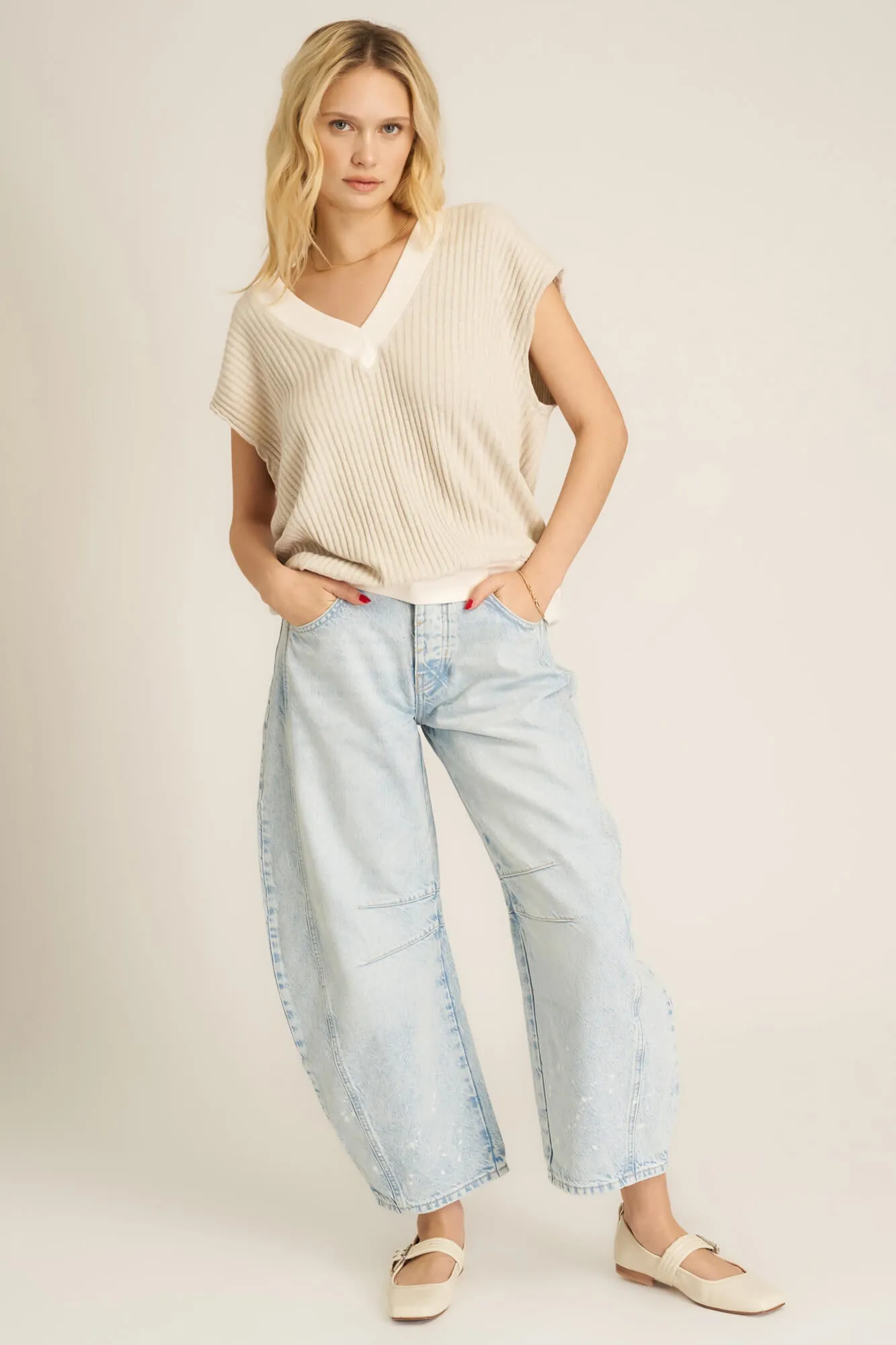 Lost in Love Oversized Sweater Vest sold by Project Social T product image thumbnail 2