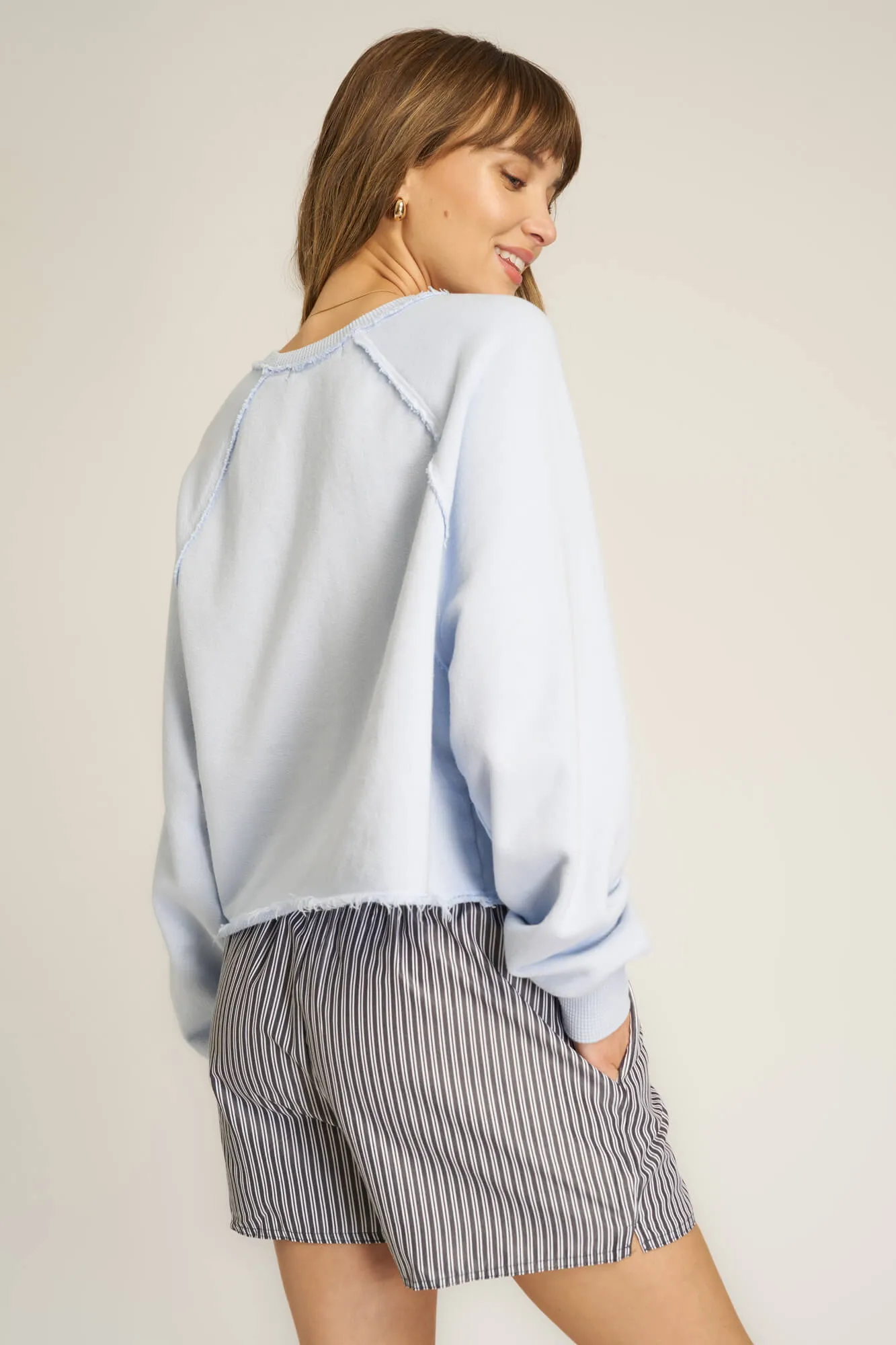 Paris Raglan Sweatshirt sold by Project Social T product image thumbnail 4