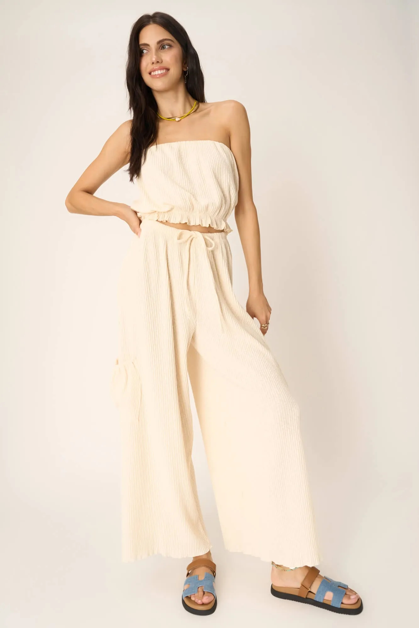 Never Better Textured Bubble Tube Top sold by Project Social T product image thumbnail 2