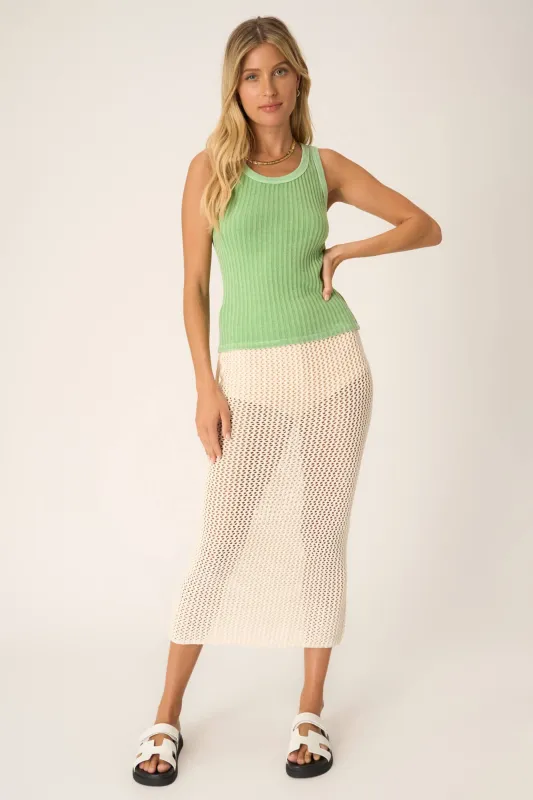Cooper Sweater Rib Tank made by Project Social T