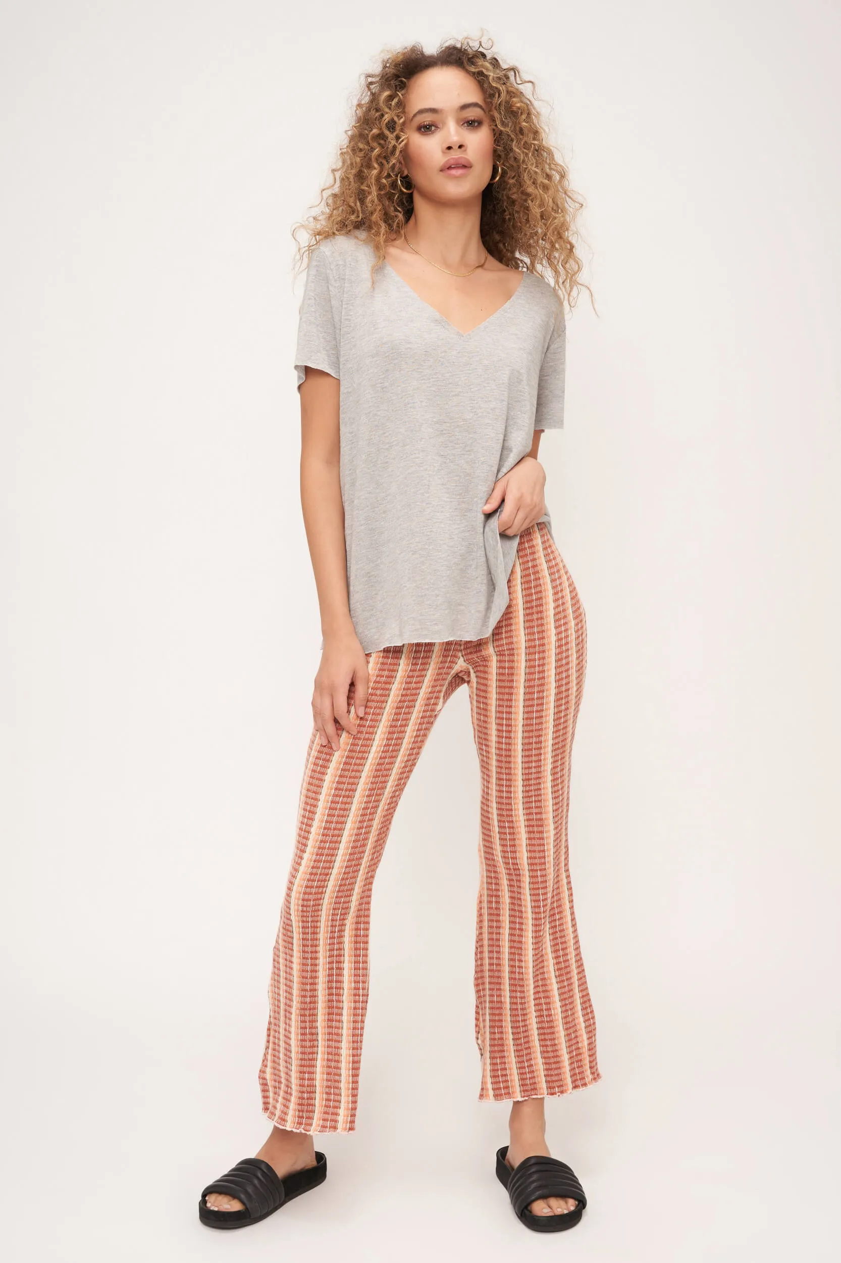 The Original Textured V - Heather Grey sold by Project Social T product image thumbnail 3